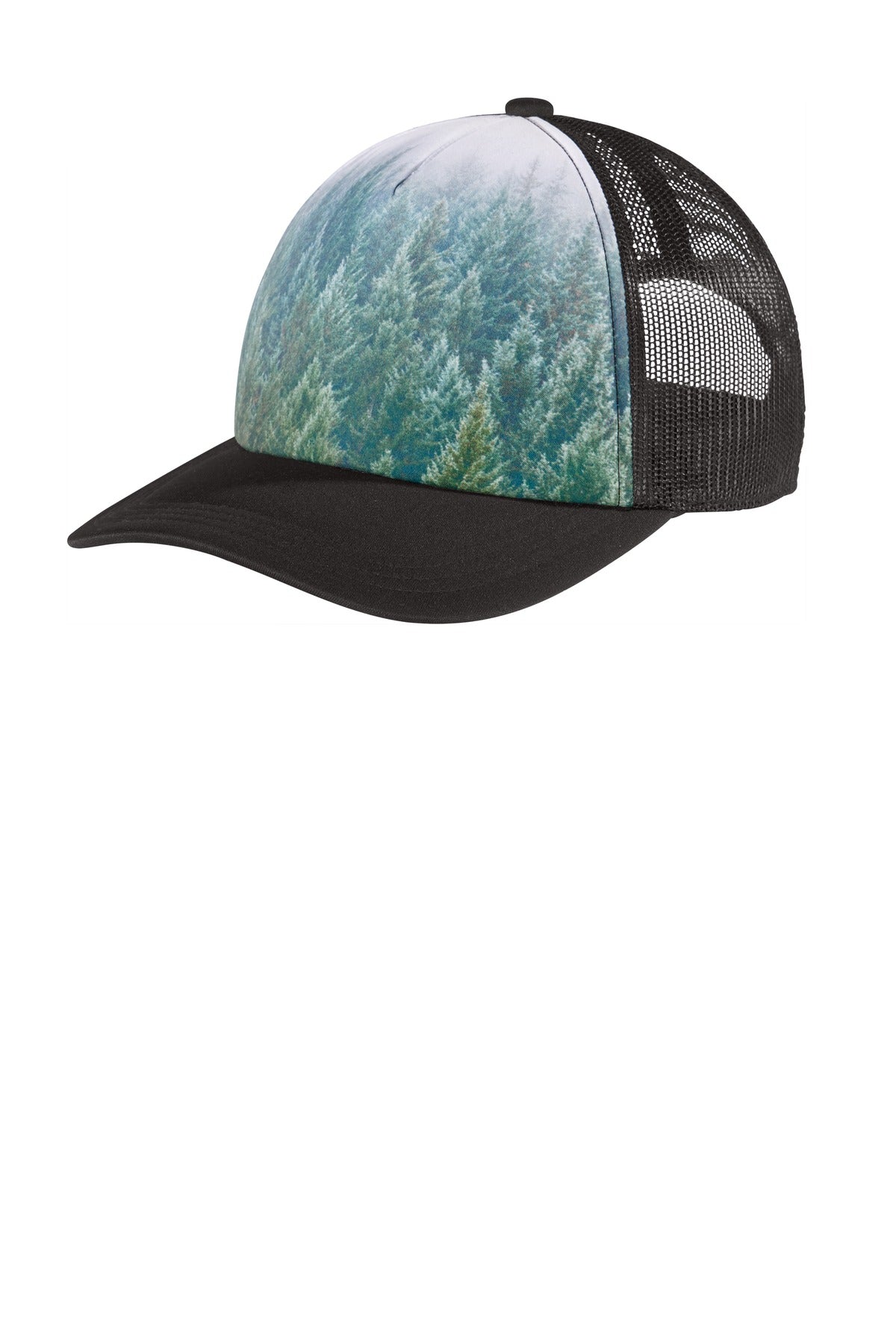 Port Authority Â® Photo Real Snapback Trucker Cap C950