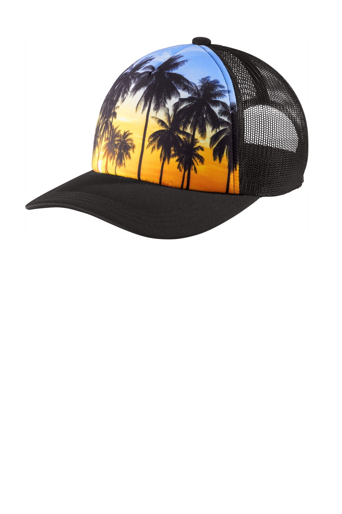 Port Authority Â® Photo Real Snapback Trucker Cap C950