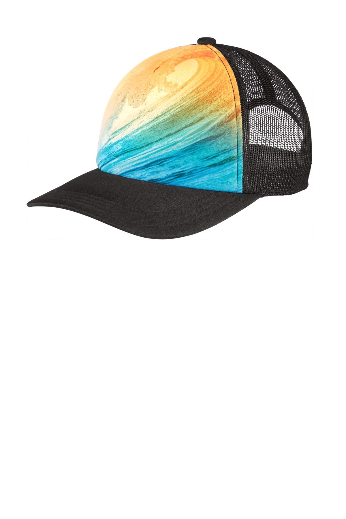 Port Authority Â® Photo Real Snapback Trucker Cap C950