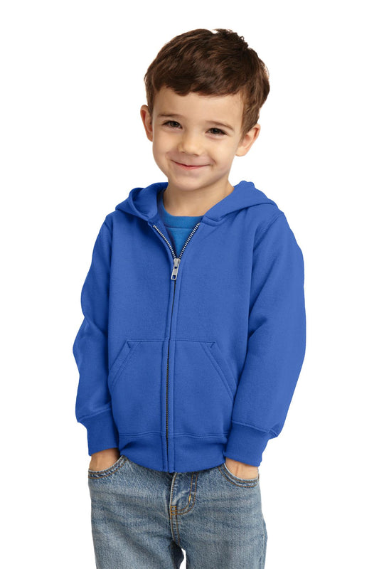 Port & Coâ„¢ Toddler Core Fleece Full-Zip Hooded Sweatshirt. CAR78TZH