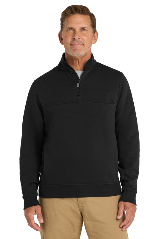 CornerStoneÂ® 1/2-Zip Job Shirt. CS626