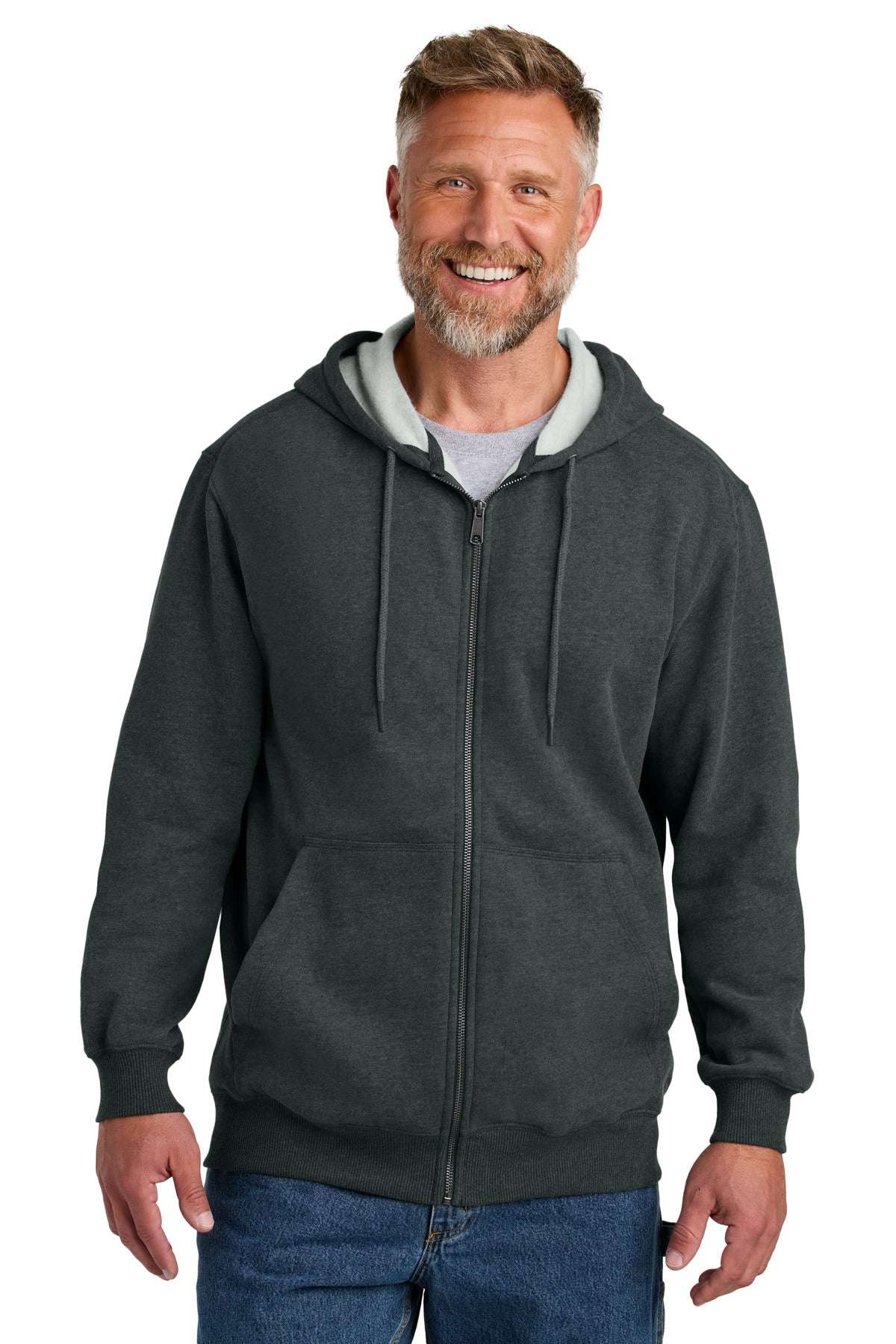 CornerStoneÂ® Tough Fleece Full-Zip Hoodie CSF631