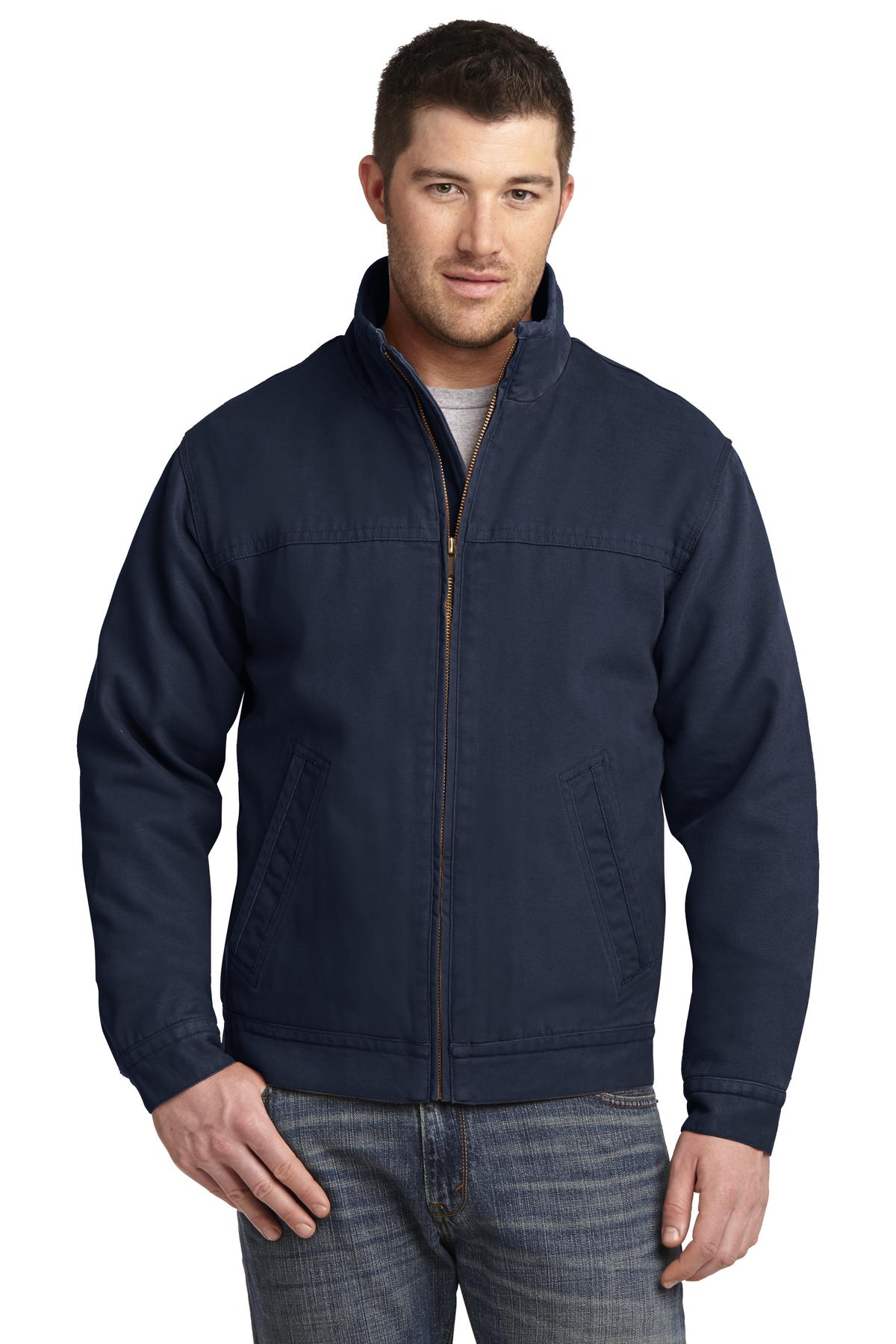 CornerStoneÂ® Washed Duck Cloth Flannel-Lined Work Jacket. CSJ40