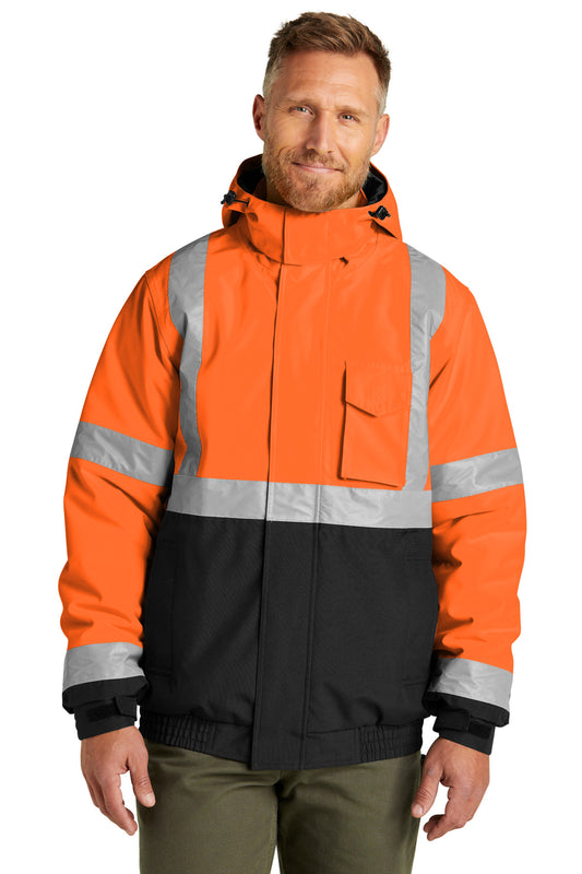 CornerStoneÂ® ANSI 107 Class 3 Economy Waterproof Insulated Bomber Jacket CSJ500