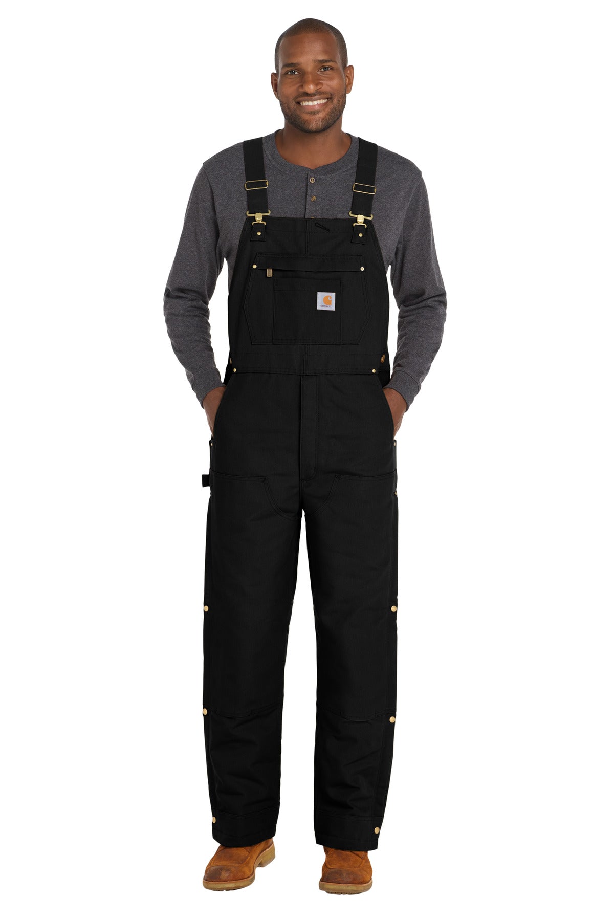 CarharttÂ® Tall Firm Duck Insulated Bib Overalls CTT106672
