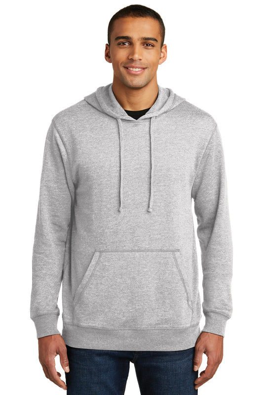 DistrictÂ® Lightweight Fleece Hoodie. DM391