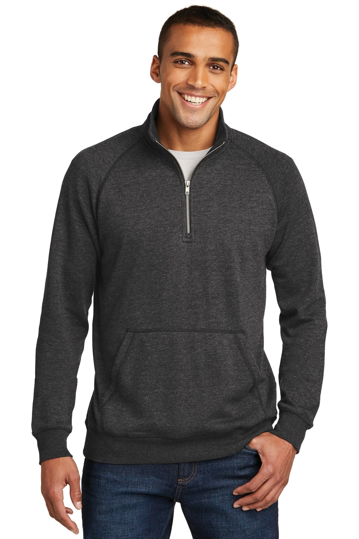 DistrictÂ® Lightweight Fleece 1/4-Zip. DM392