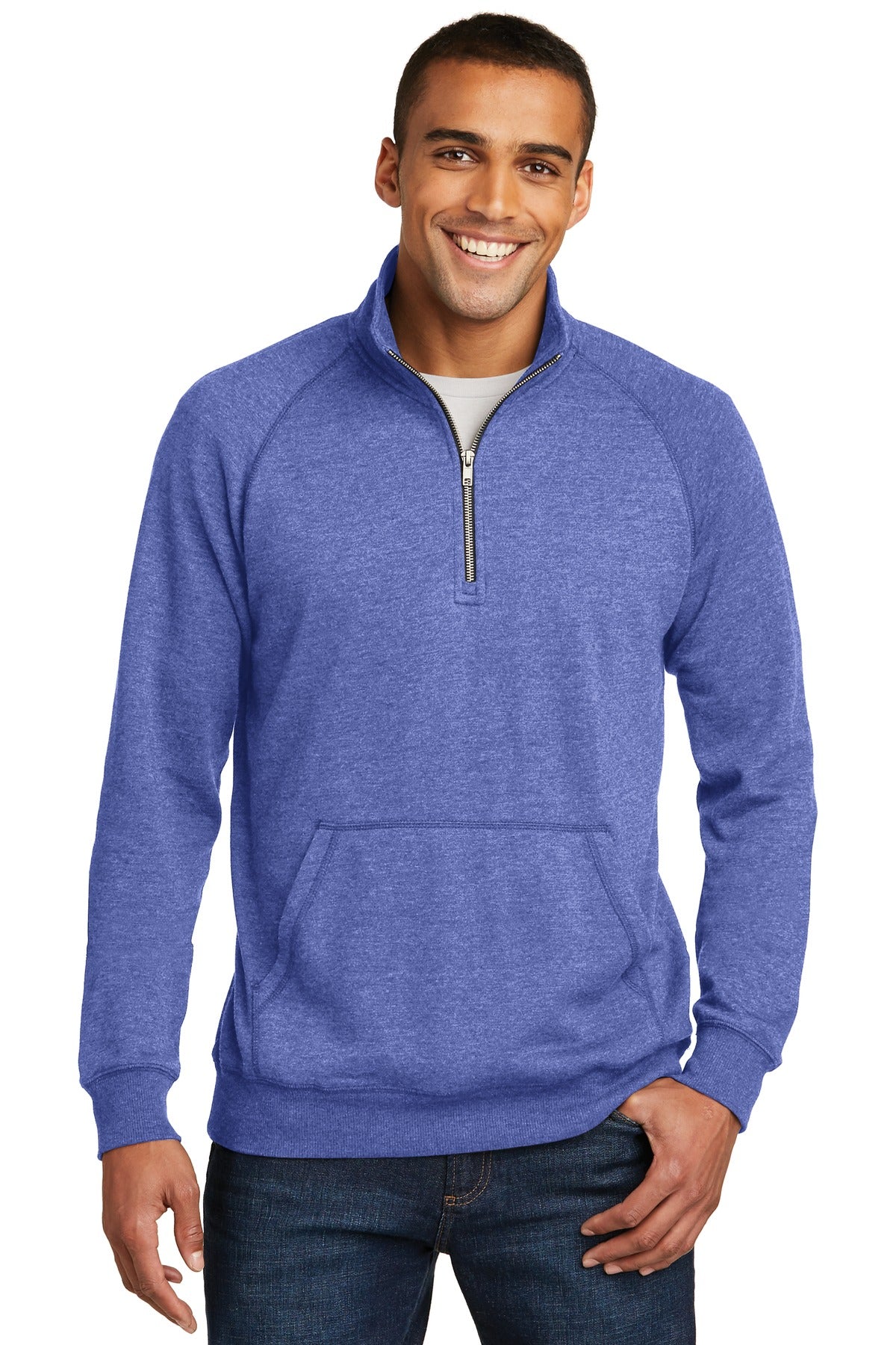 DistrictÂ® Lightweight Fleece 1/4-Zip. DM392