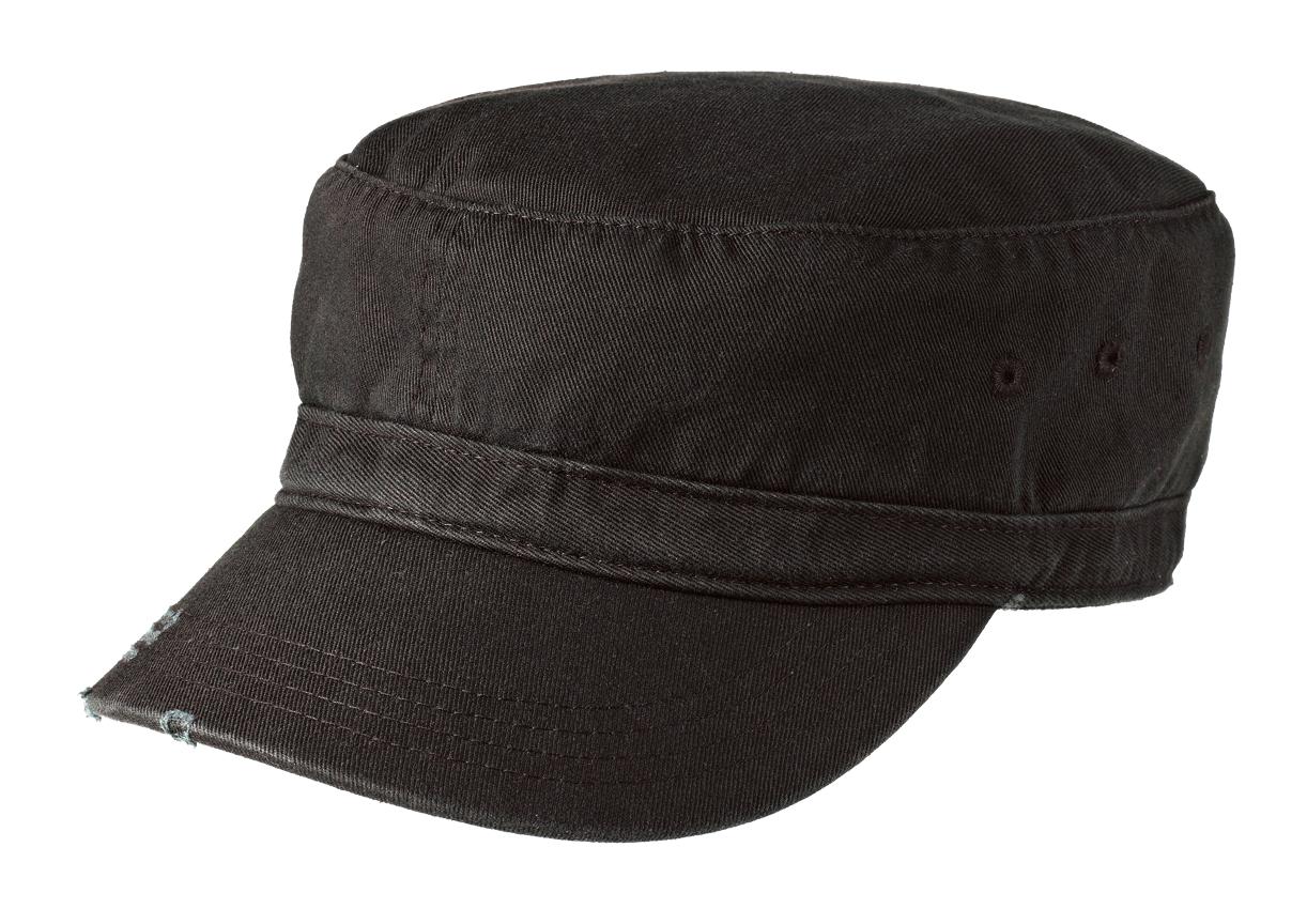 DistrictÂ® Distressed Military Hat.  DT605