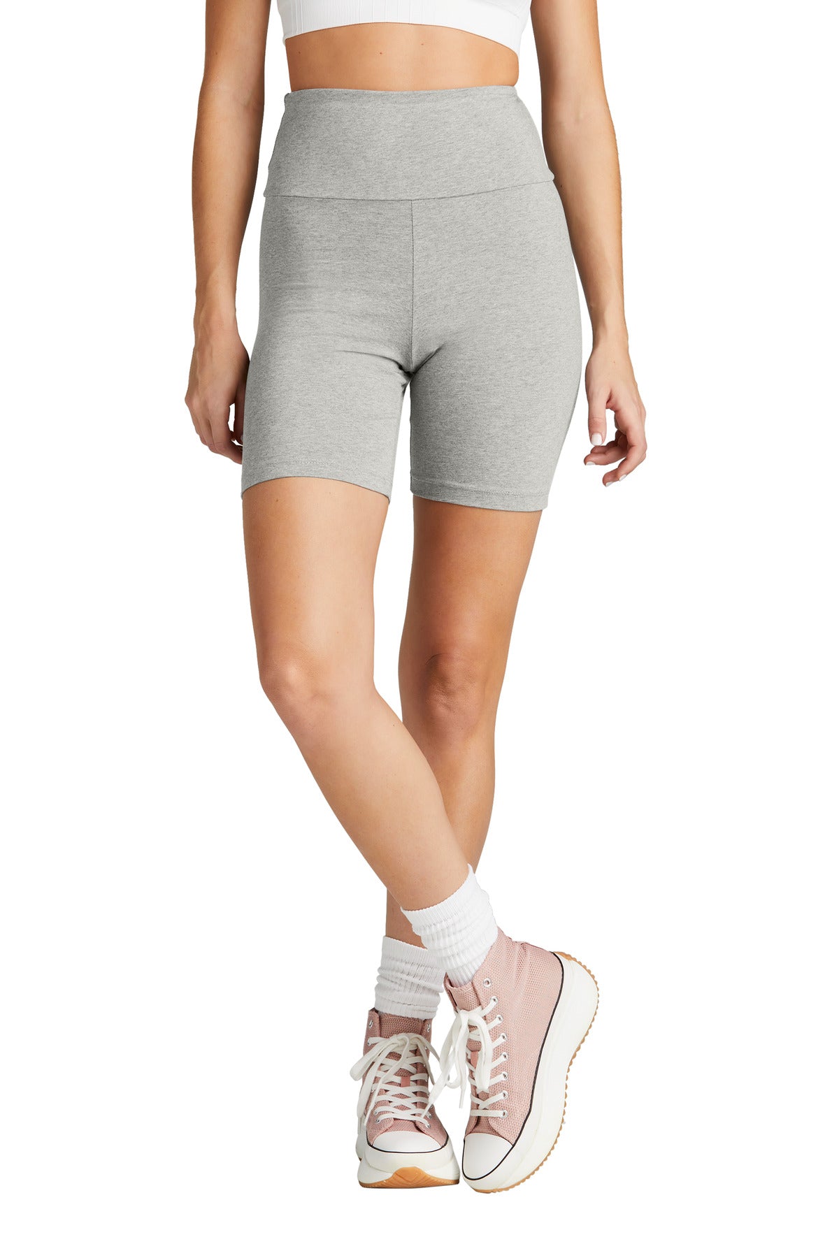 DistrictÂ® Women's Flex High-Waist Bike Short DT7509