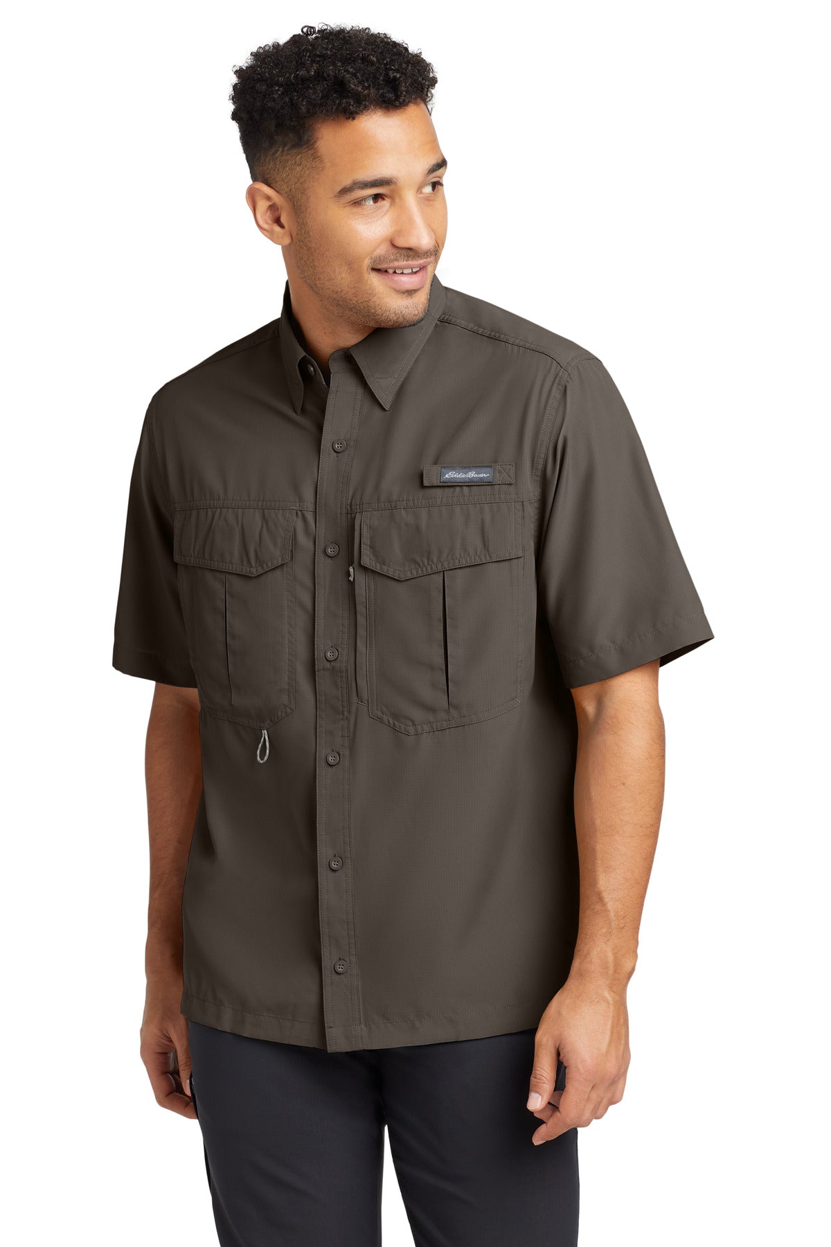 Eddie BauerÂ® Short Sleeve Performance Fishing Shirt EB602