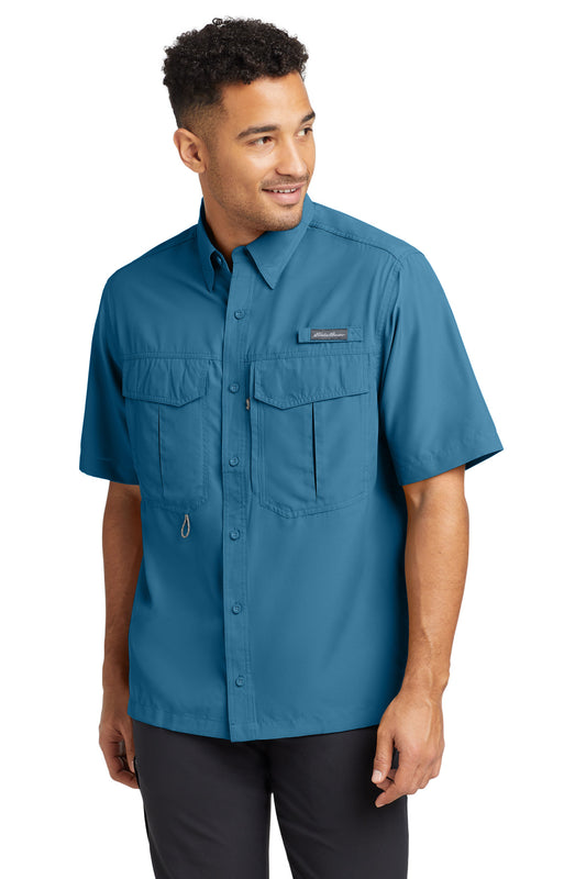 قميص صيد عالي الأداء بأكمام قصيرة من Eddie Bauer® EB602