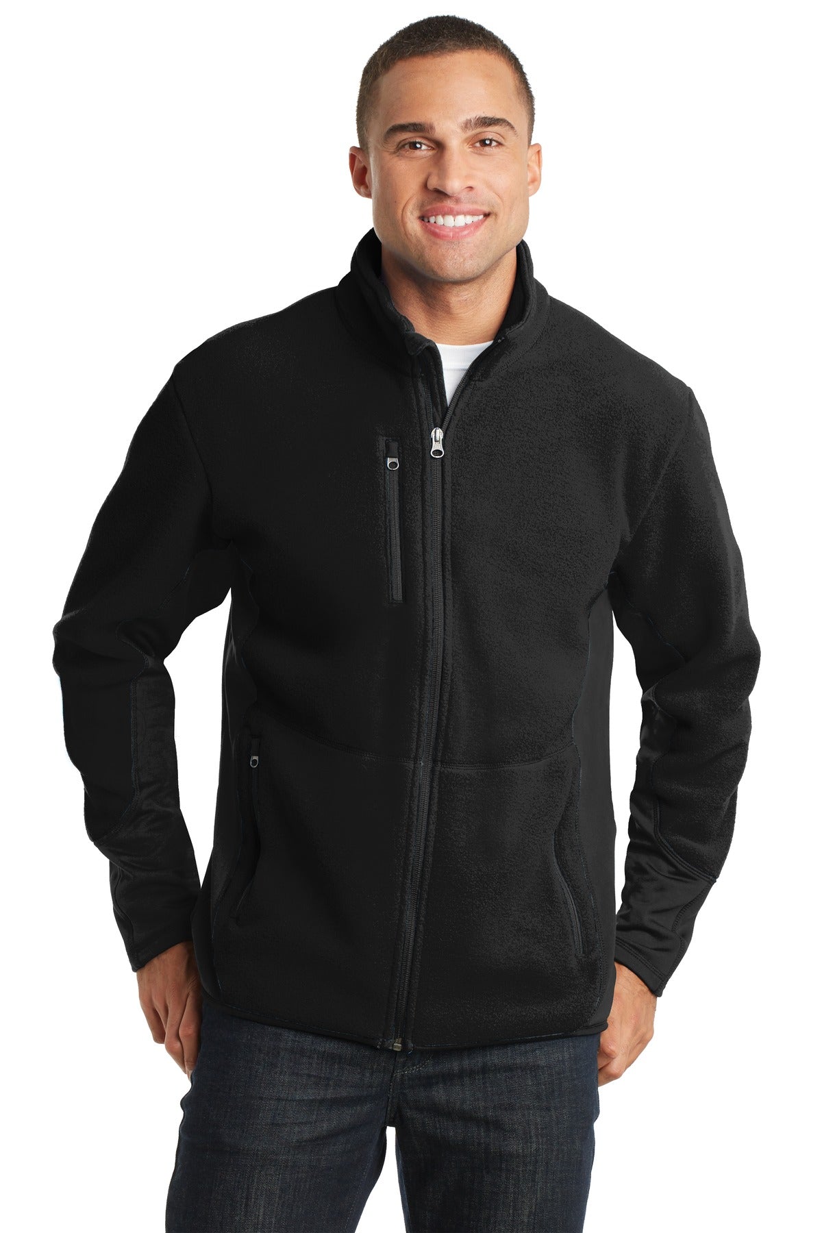 Port AuthorityÂ® R-TekÂ® Pro Fleece Full-Zip Jacket. F227