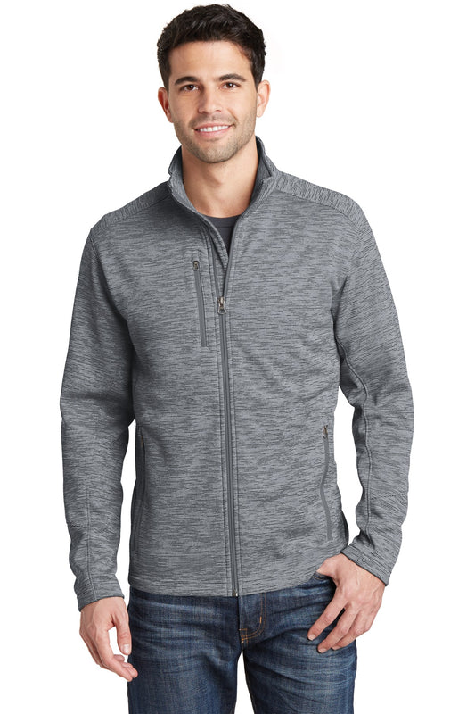 Port AuthorityÂ® Digi Stripe Fleece Jacket. F231