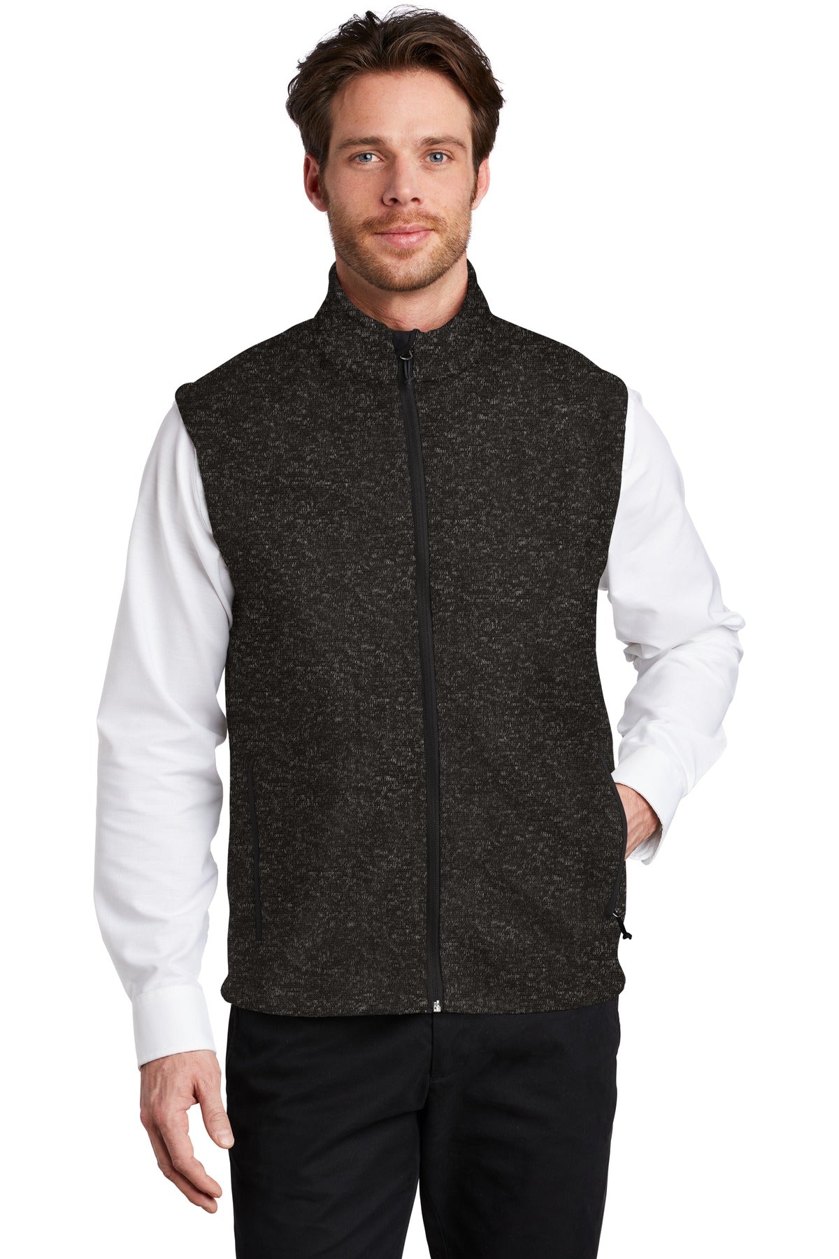 Port Authority Â® Sweater Fleece Vest F236