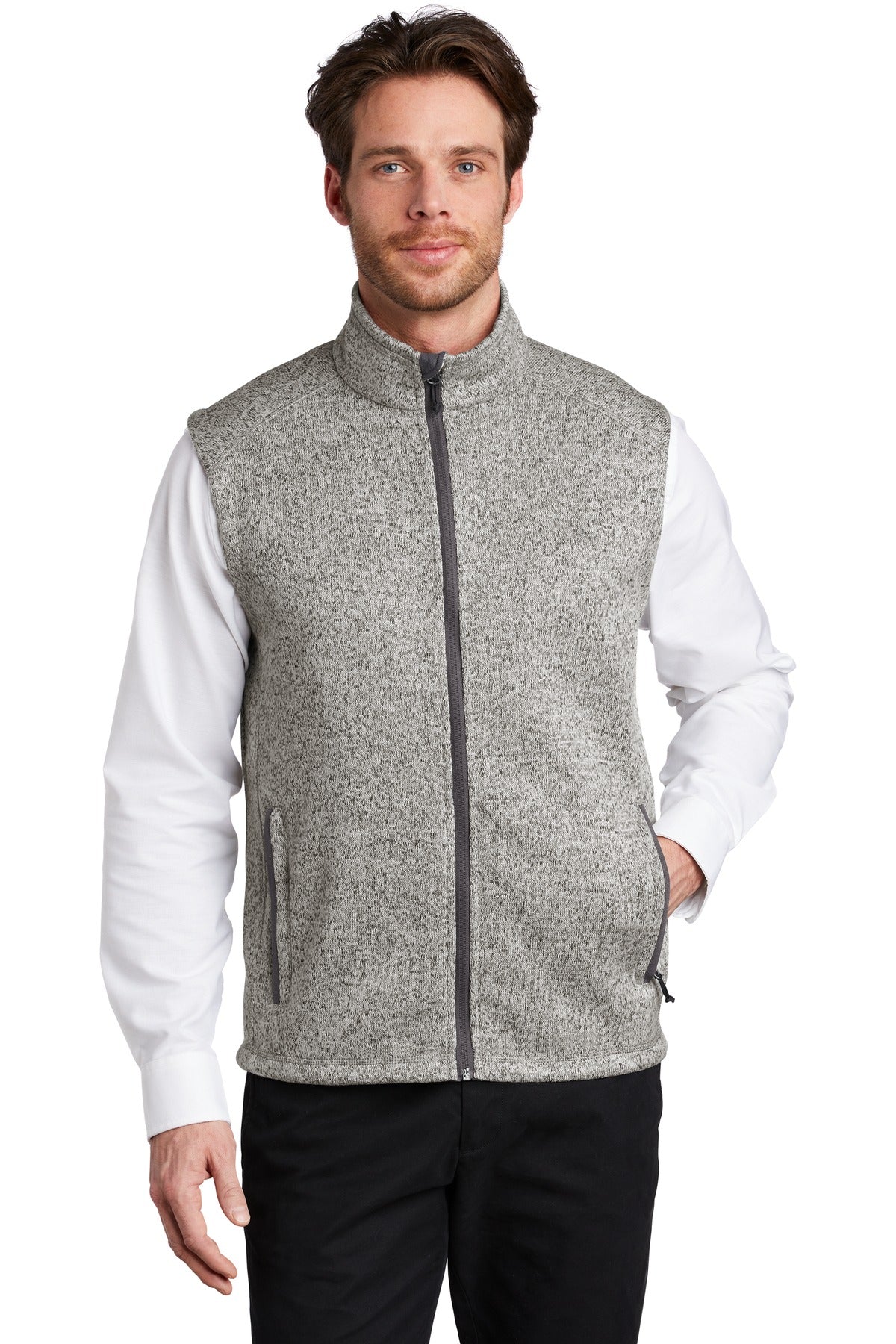 Port Authority Â® Sweater Fleece Vest F236