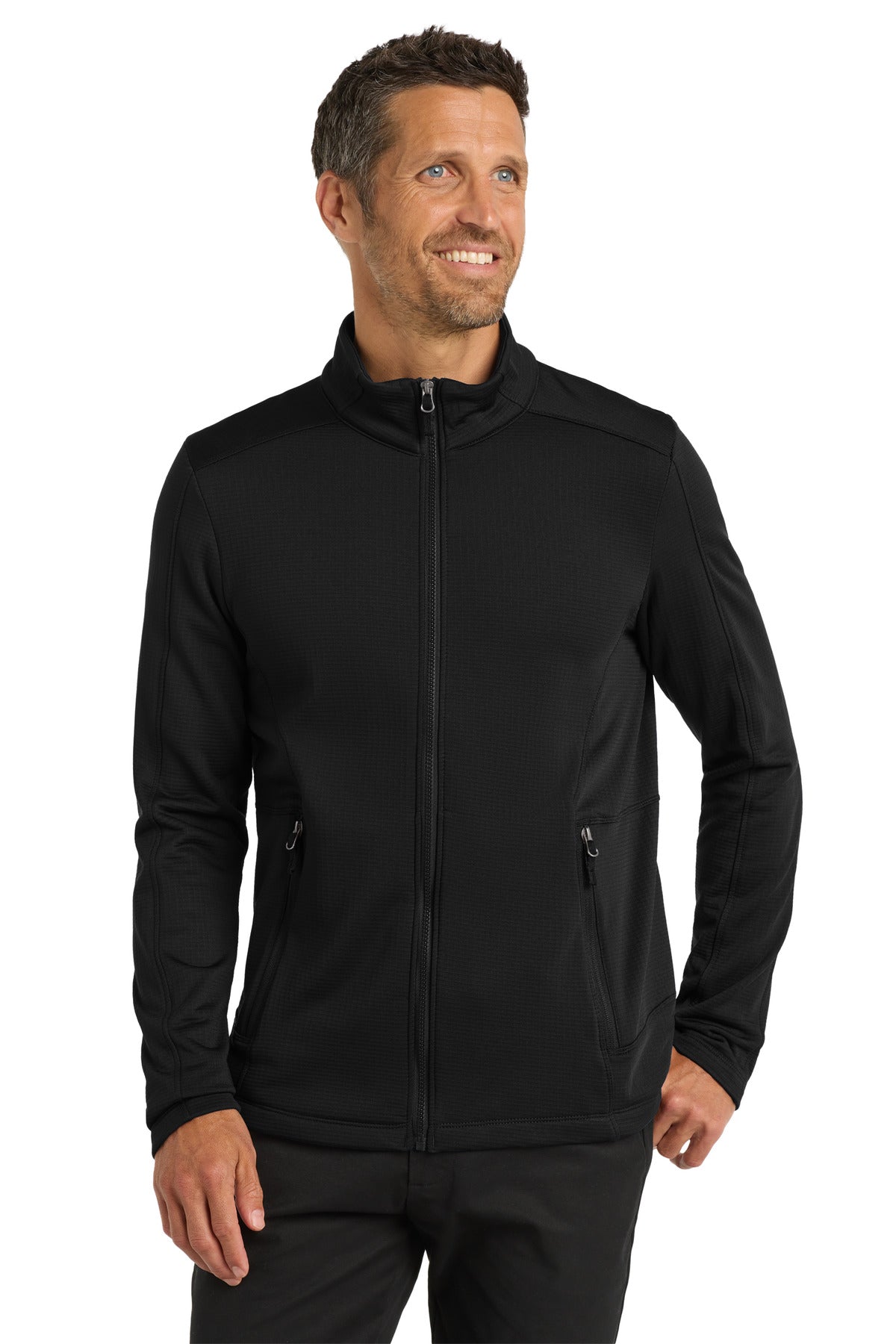 Port Authority Â® Grid Fleece Jacket. F239