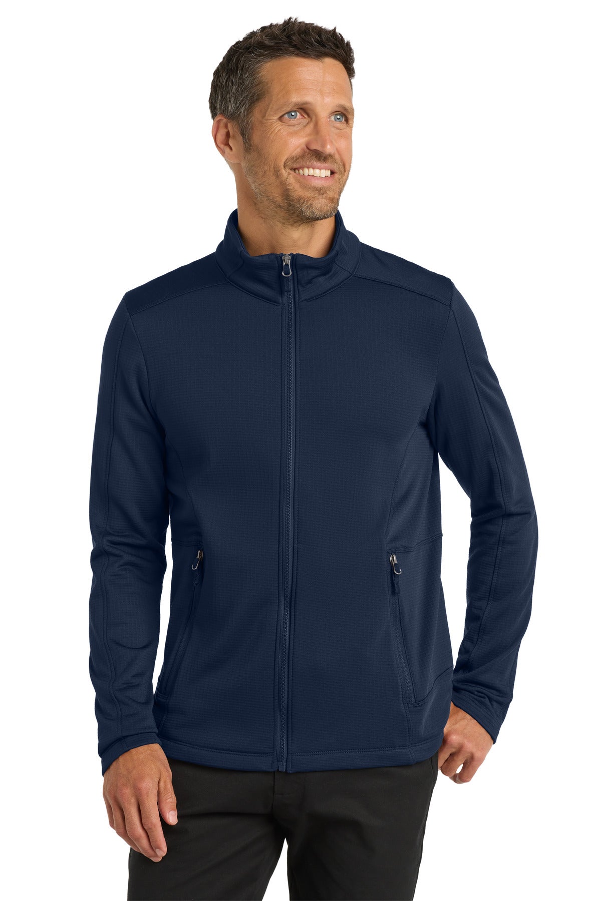 Port Authority Â® Grid Fleece Jacket. F239