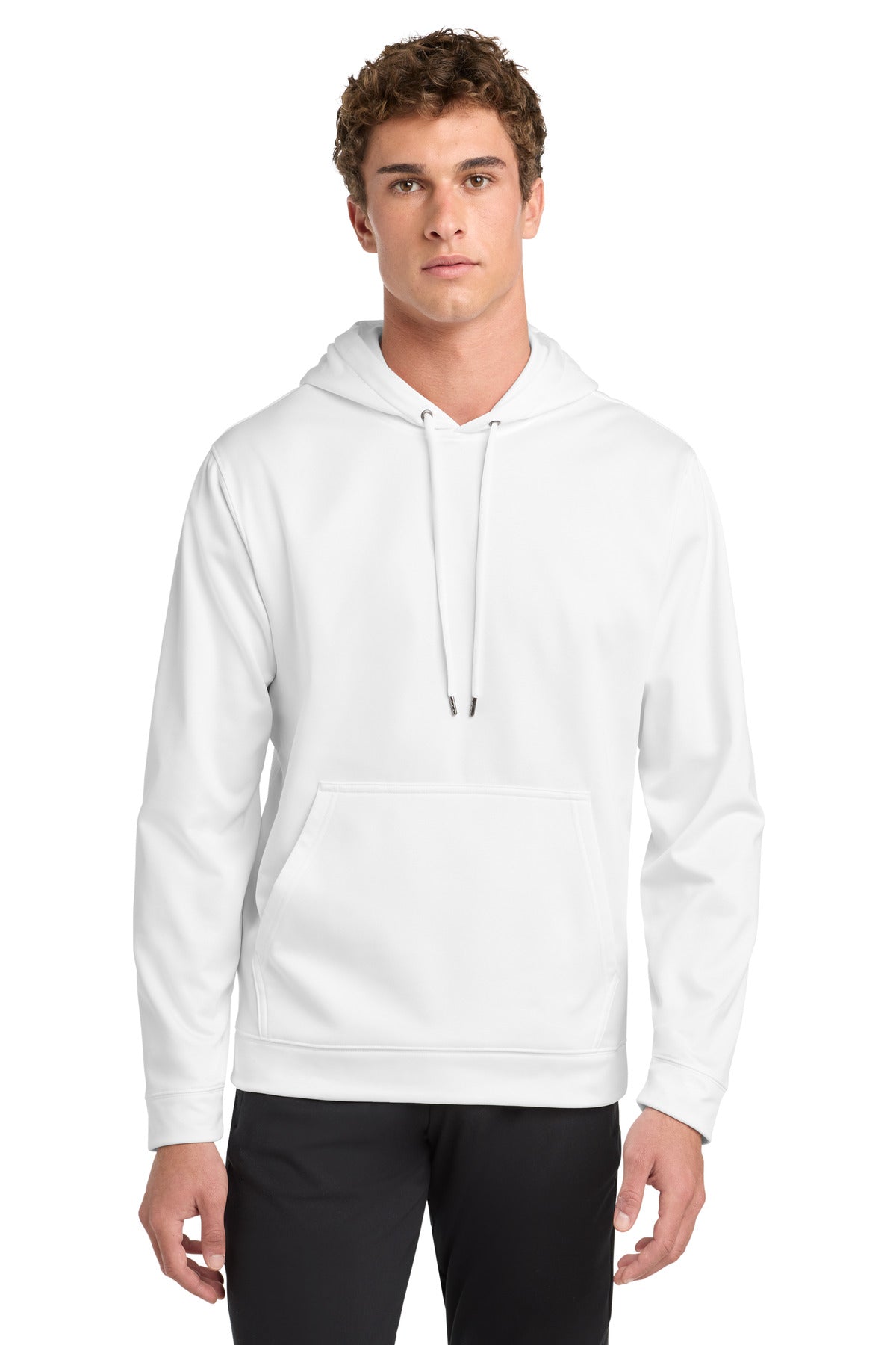 Sport-TekÂ® Sport-WickÂ® Fleece Hooded Pullover.  F244