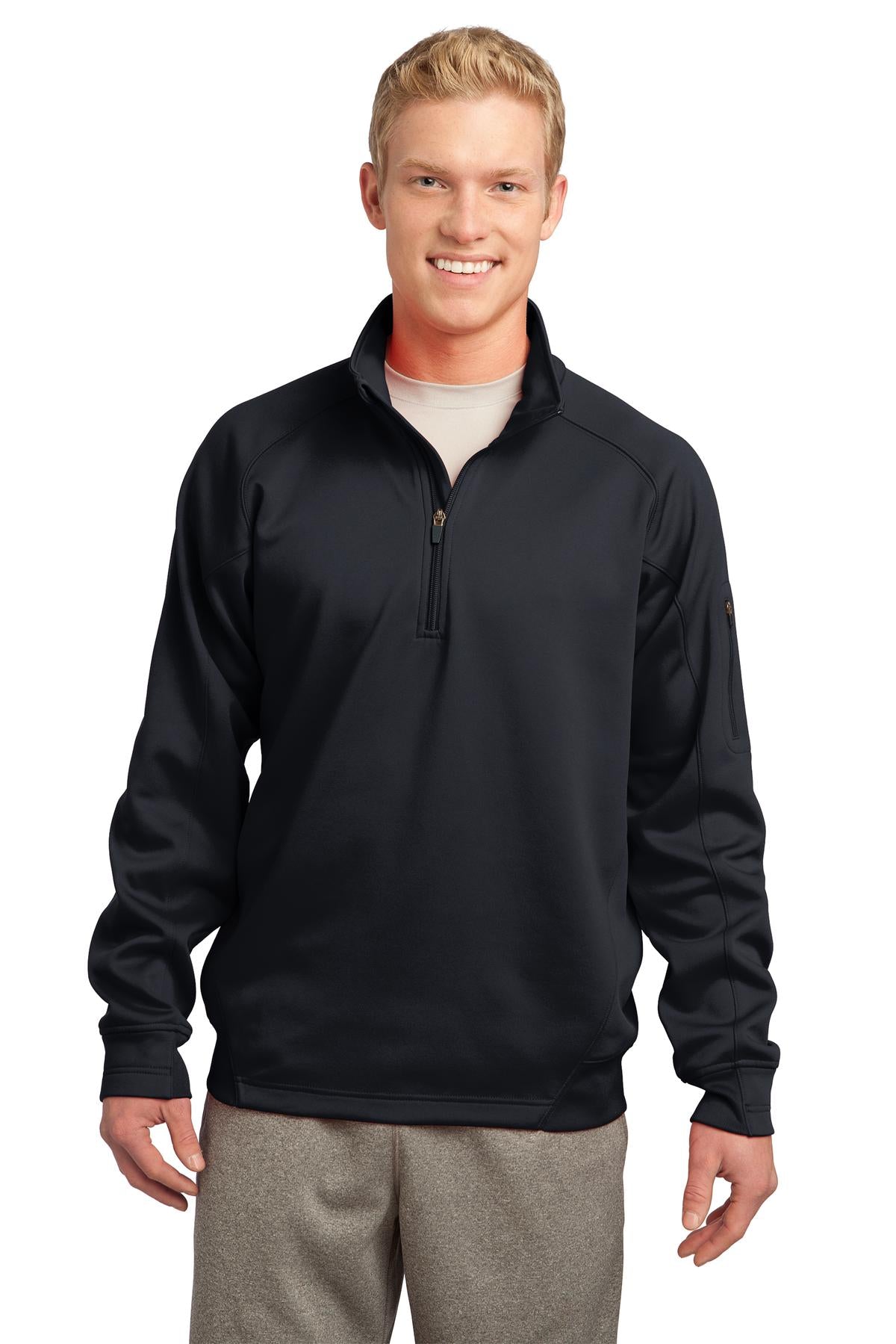 Sport-TekÂ® Tech Fleece 1/4-Zip Pullover. F247