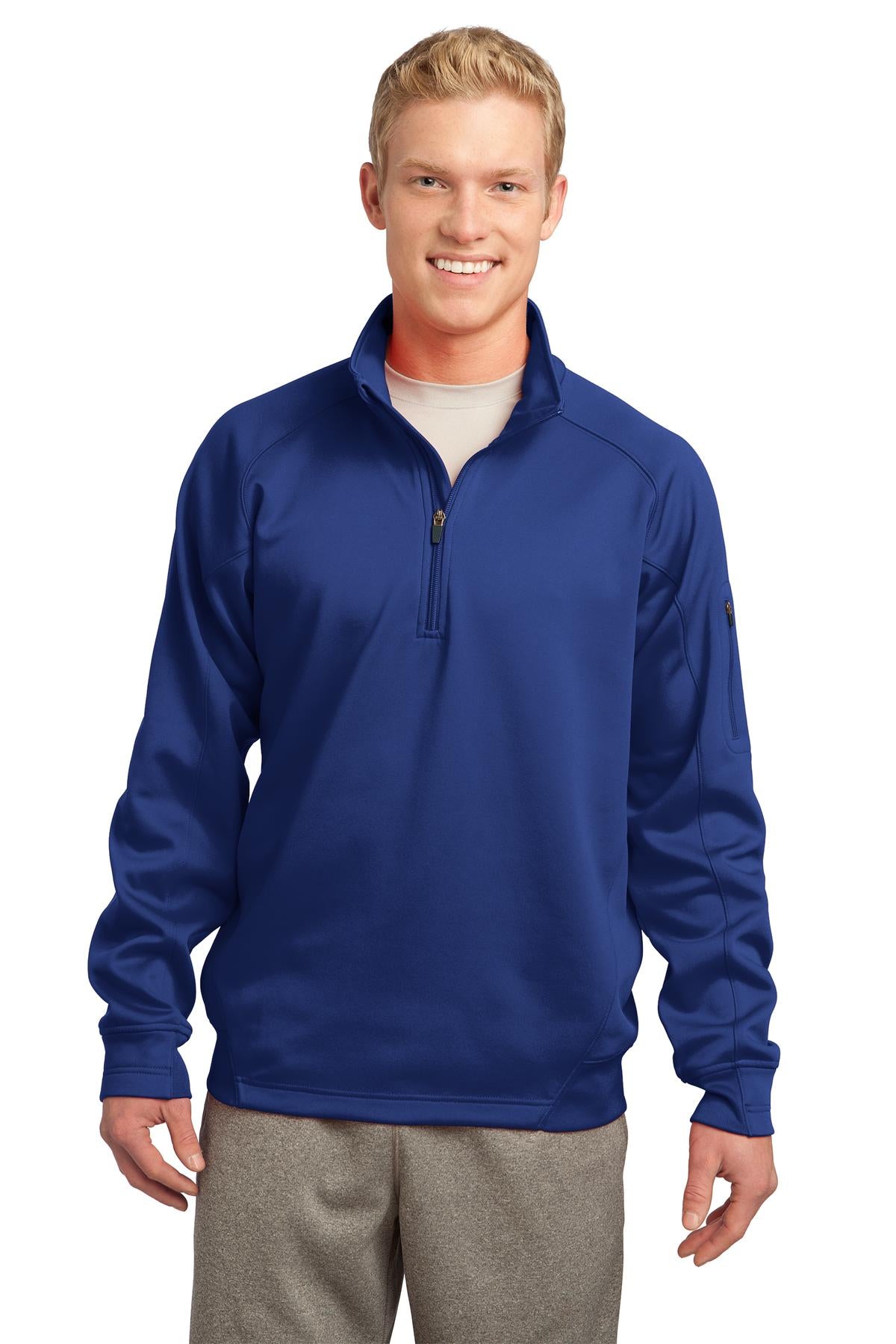 Sport-TekÂ® Tech Fleece 1/4-Zip Pullover. F247