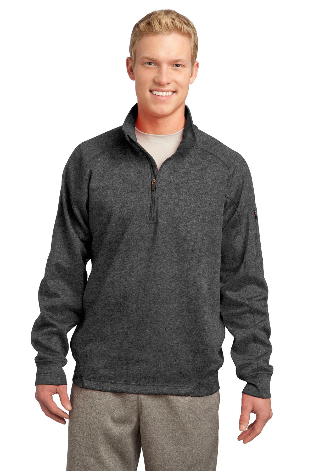 Sport-TekÂ® Tech Fleece 1/4-Zip Pullover. F247