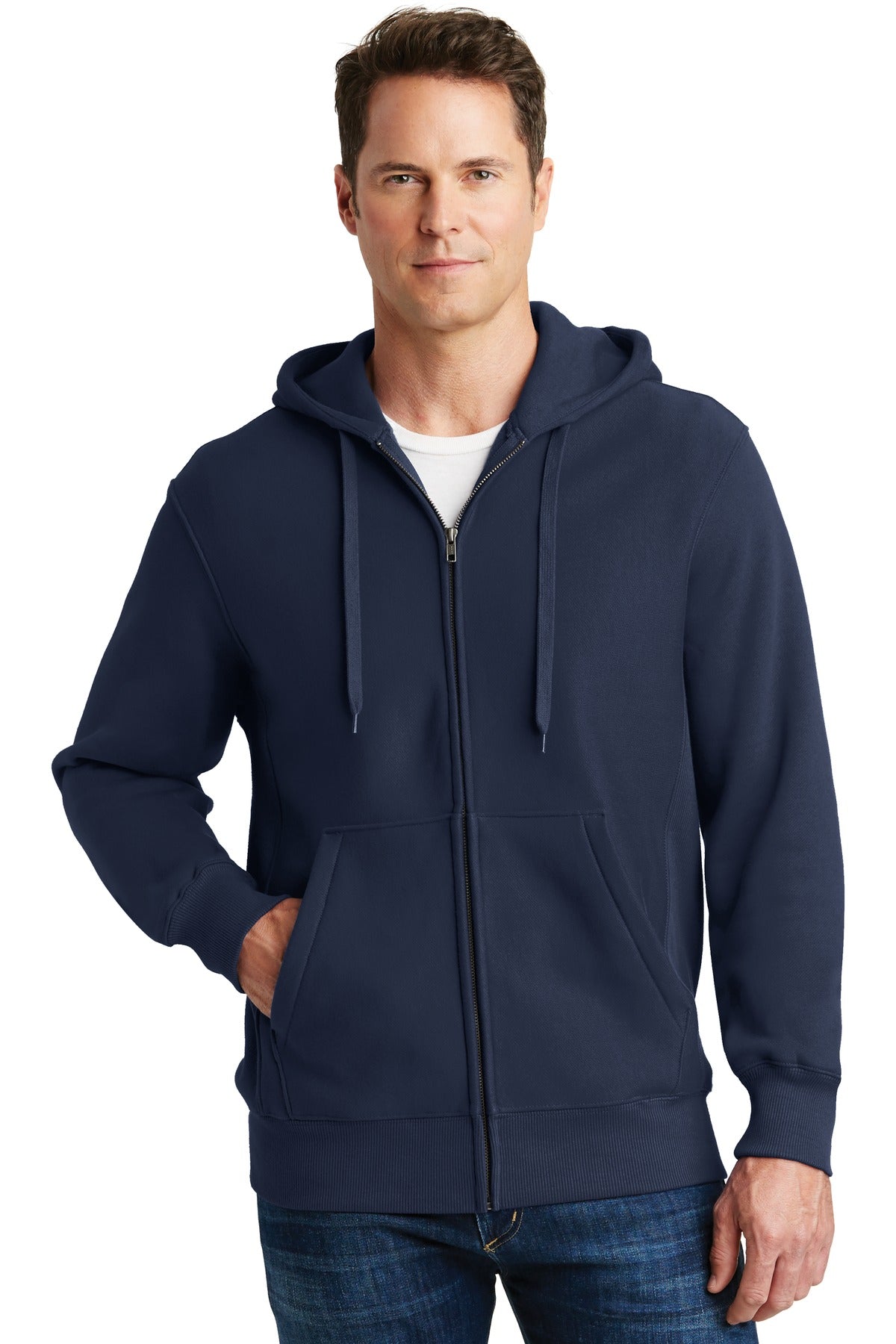 Sport-TekÂ® Super Heavyweight Full-Zip Hooded Sweatshirt.  F282