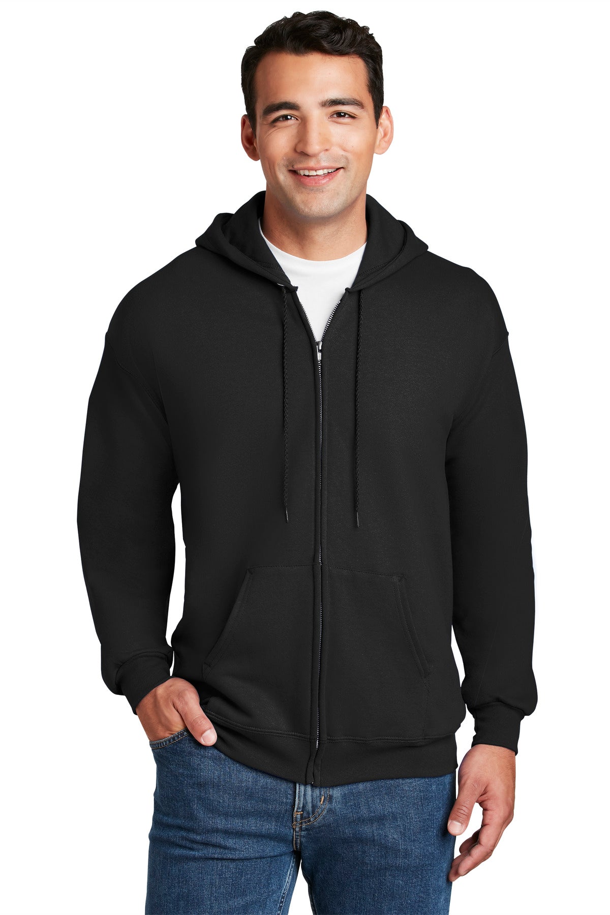 Sudadera con capucha y cremallera completa Hanes® Ultimate Cotton®. F283