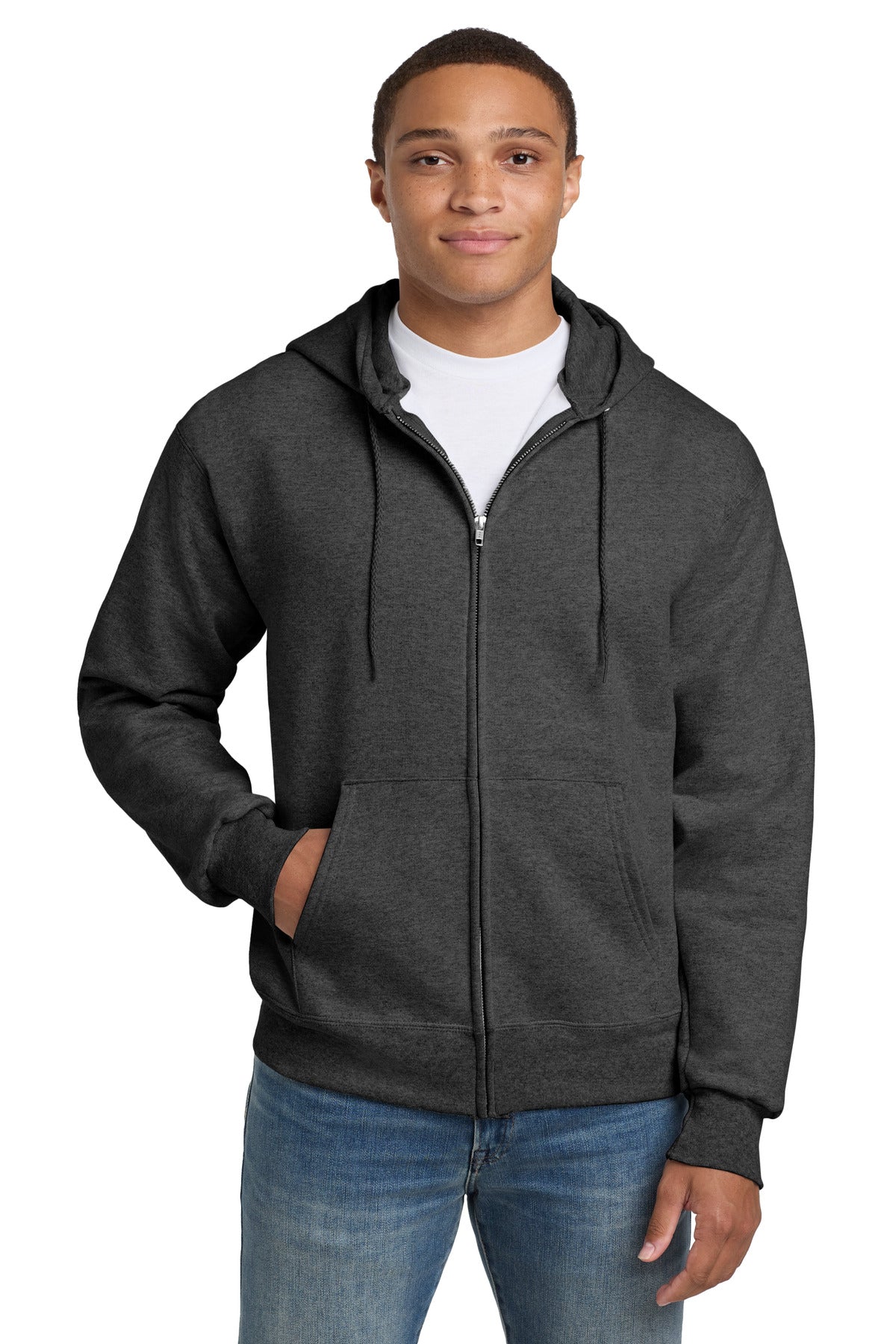 Sudadera con capucha y cremallera completa Hanes® Ultimate Cotton®. F283