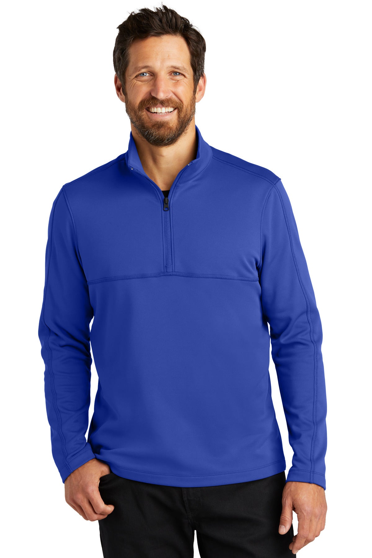 Port AuthorityÂ® Smooth Fleece 1/4-Zip F804