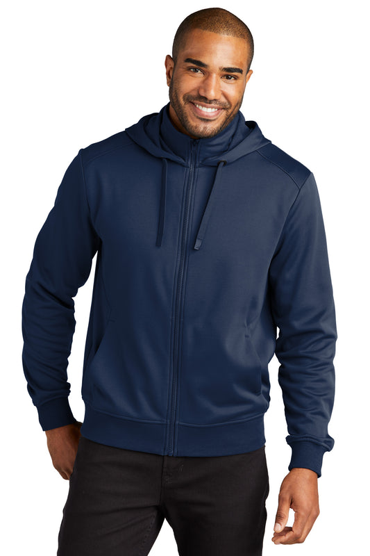 Port AuthorityÂ® Smooth Fleece Hooded Jacket F814
