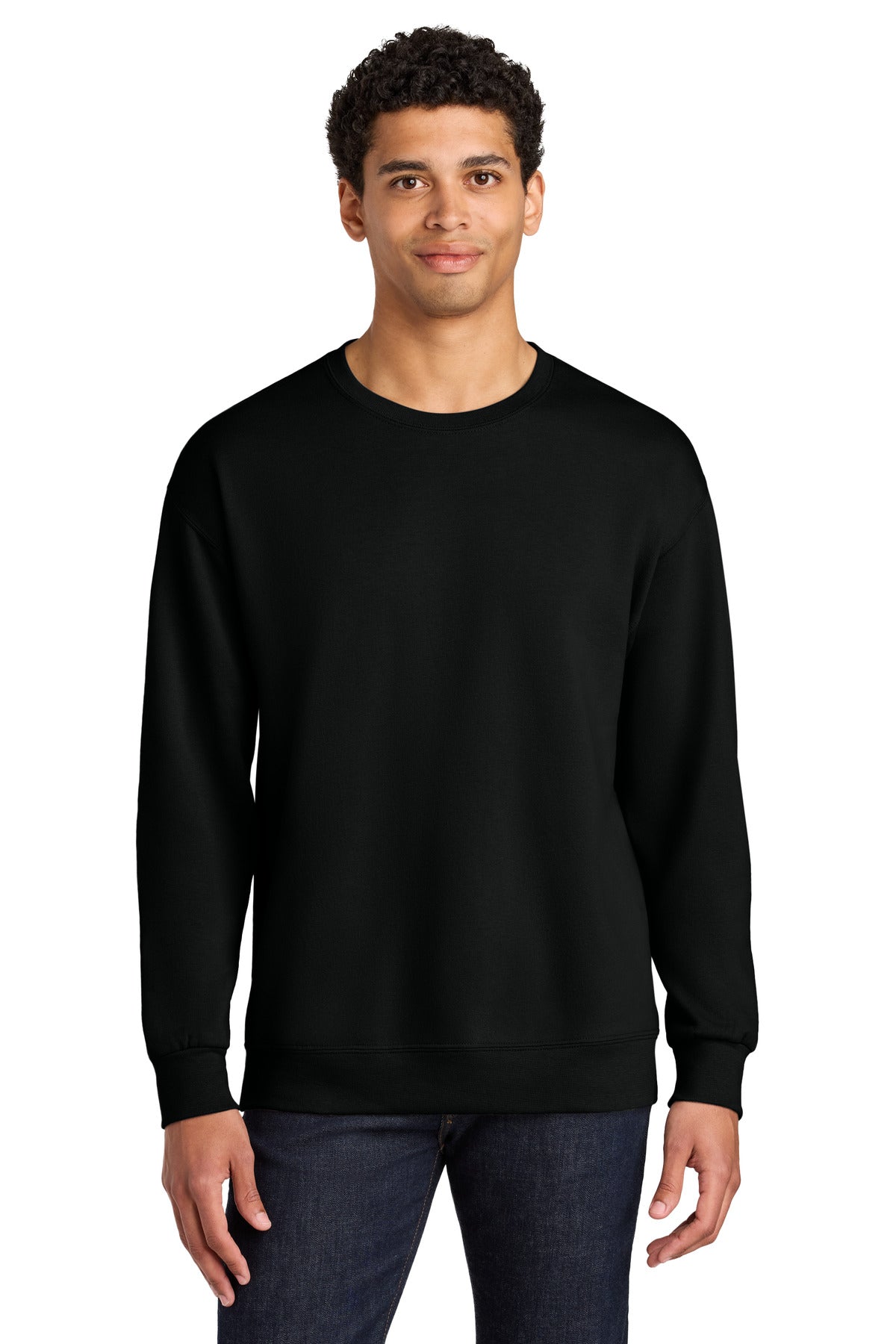 Jerzees Ultimateâ„¢ Unisex CVC Ring Spun Crewneck Sweatshirt IC48M