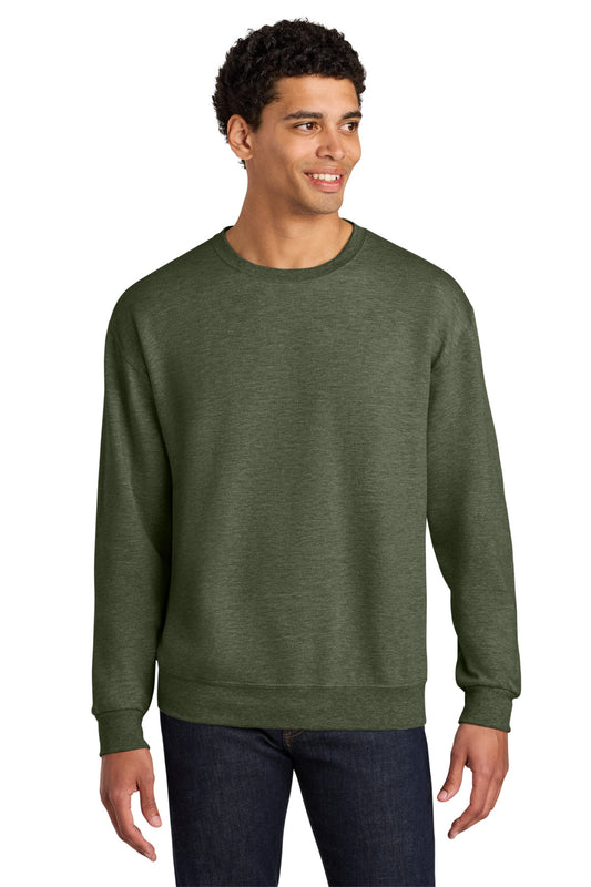 Jerzees Ultimateâ„¢ Unisex CVC Ring Spun Crewneck Sweatshirt IC48M
