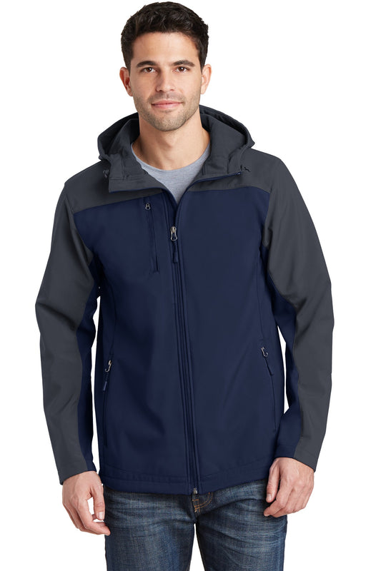 Port AuthorityÂ® Hooded Core Soft Shell Jacket. J335