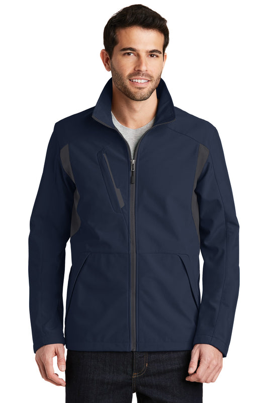 Port AuthorityÂ® Back-Block Soft Shell Jacket. J336