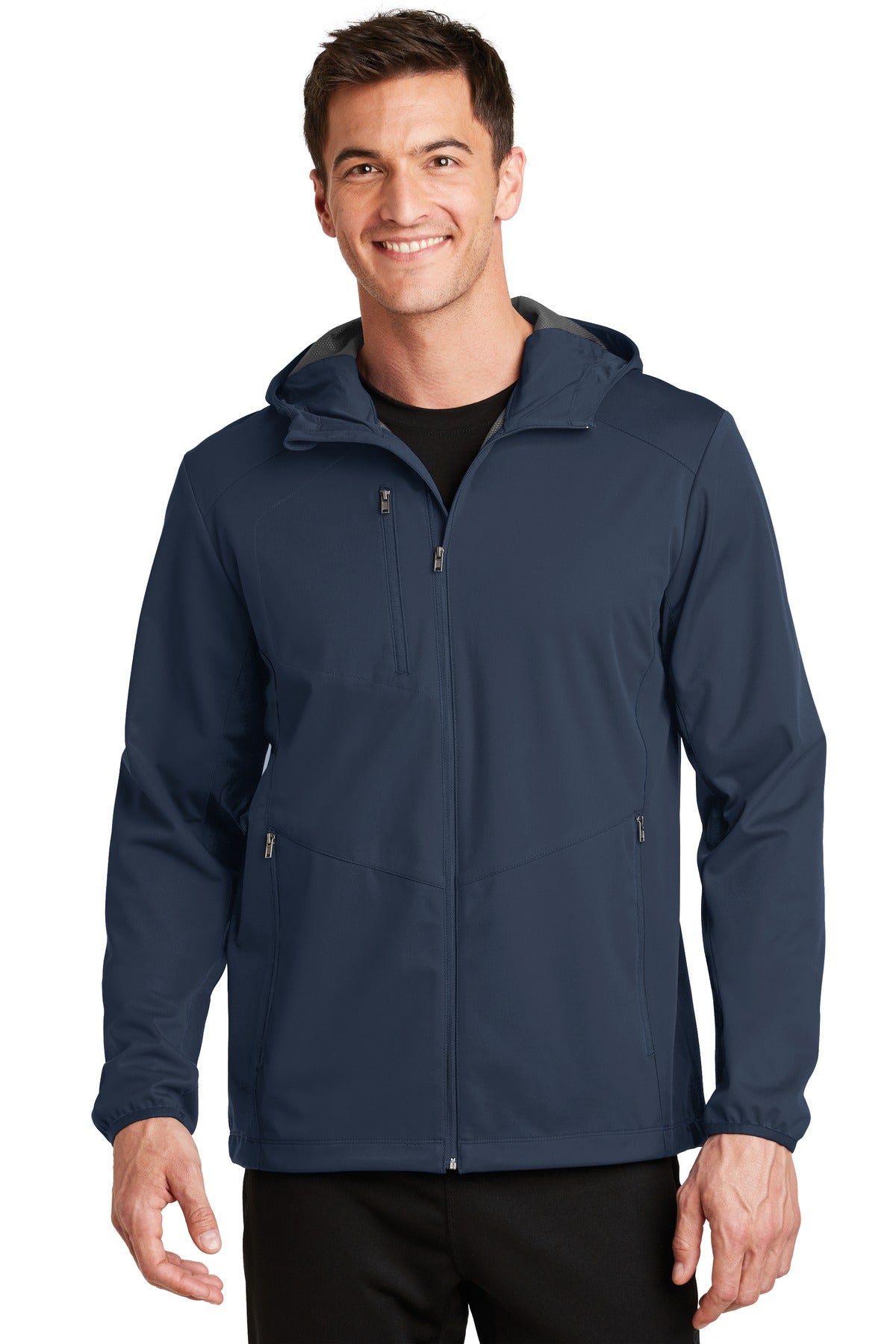Port AuthorityÂ® Active Hooded Soft Shell Jacket. J719