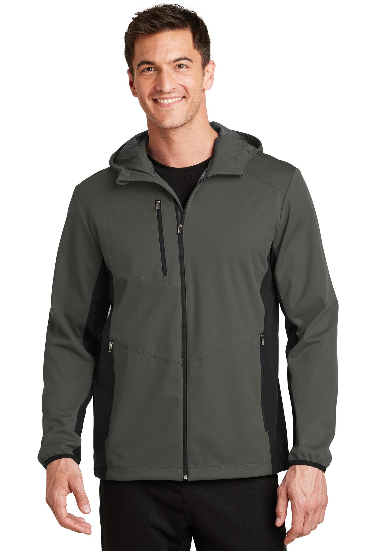 Port AuthorityÂ® Active Hooded Soft Shell Jacket. J719