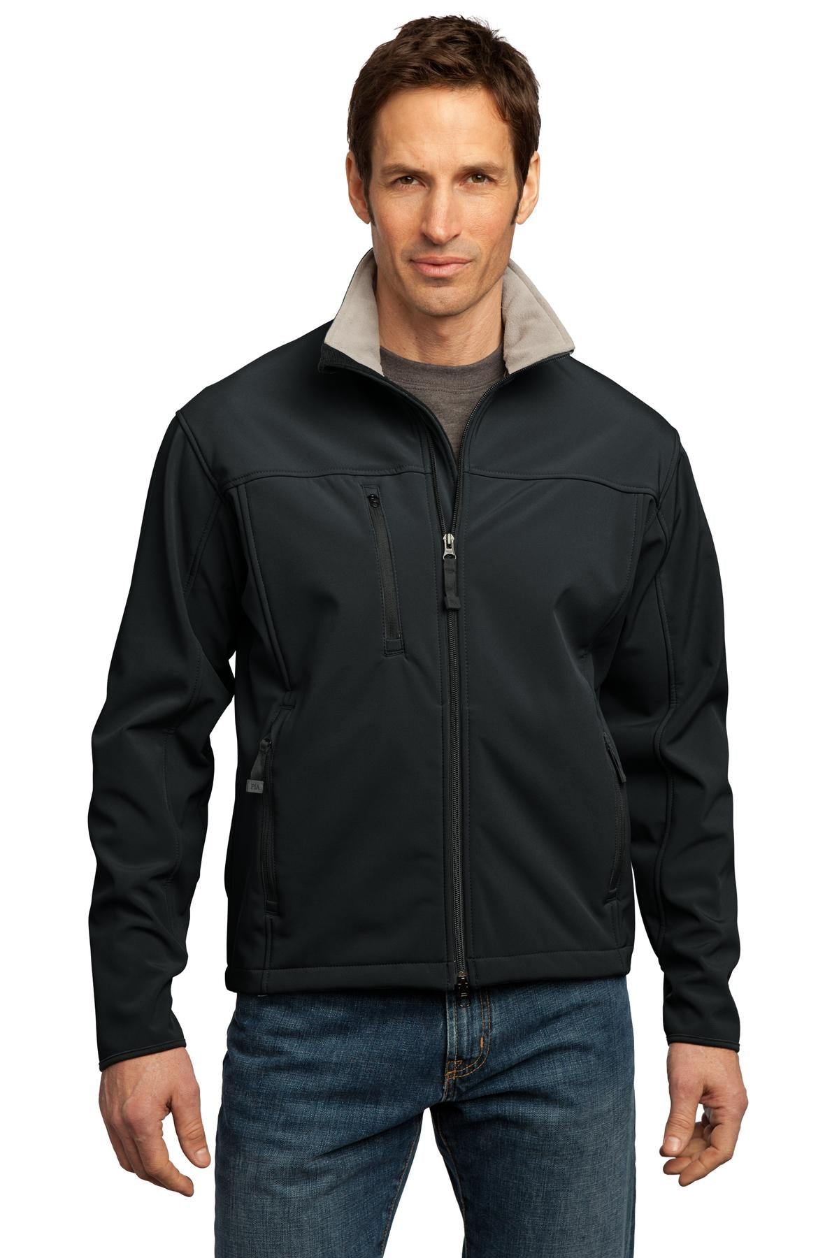 Port AuthorityÂ® Tall GlacierÂ® Soft Shell Jacket. TLJ790