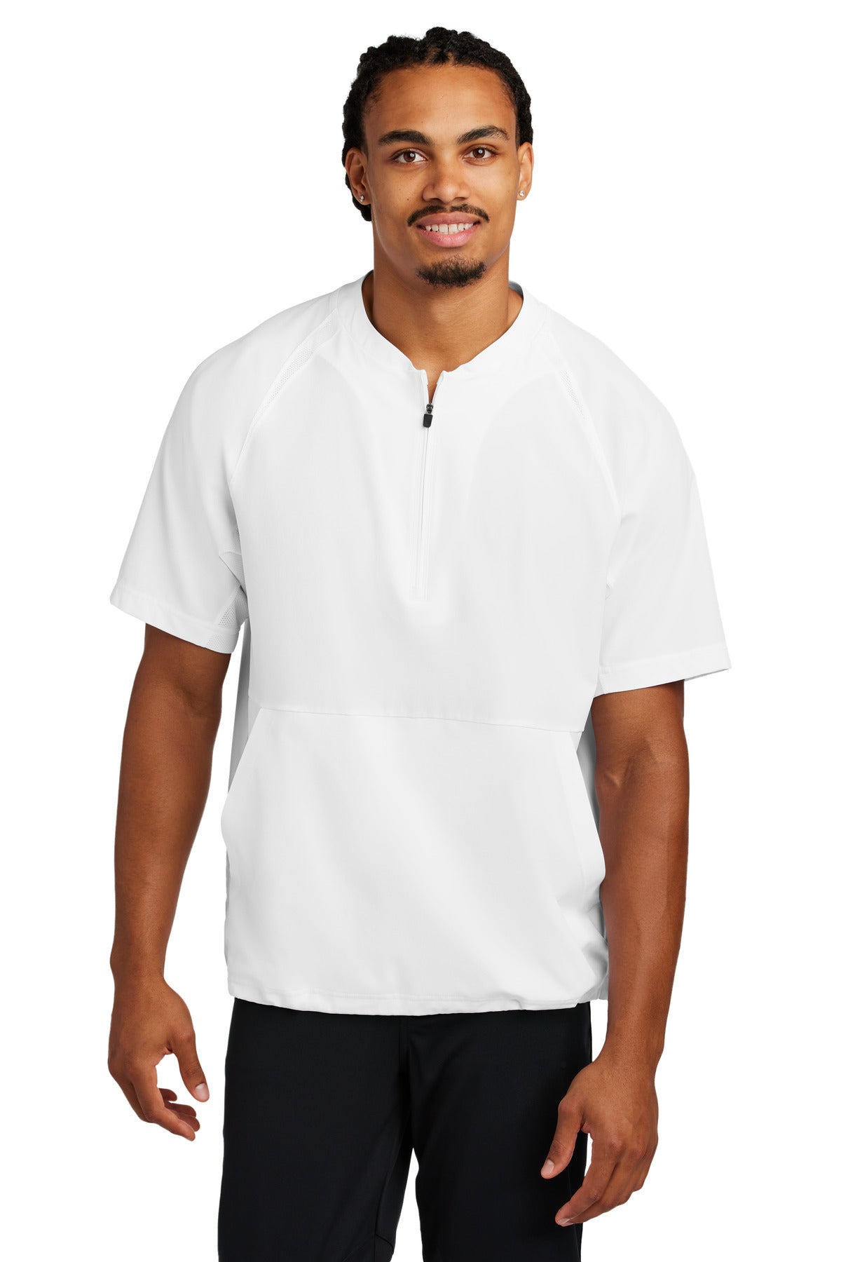 Sport-TekÂ® Repeat 1/2-Zip Short Sleeve Jacket JST489