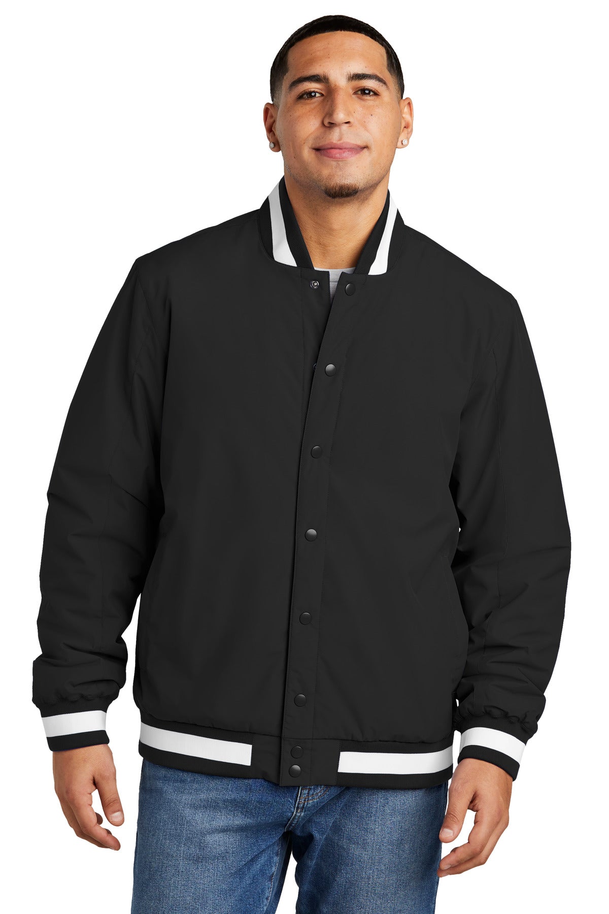 Sport-TekÂ® Insulated Varsity Jacket JST58