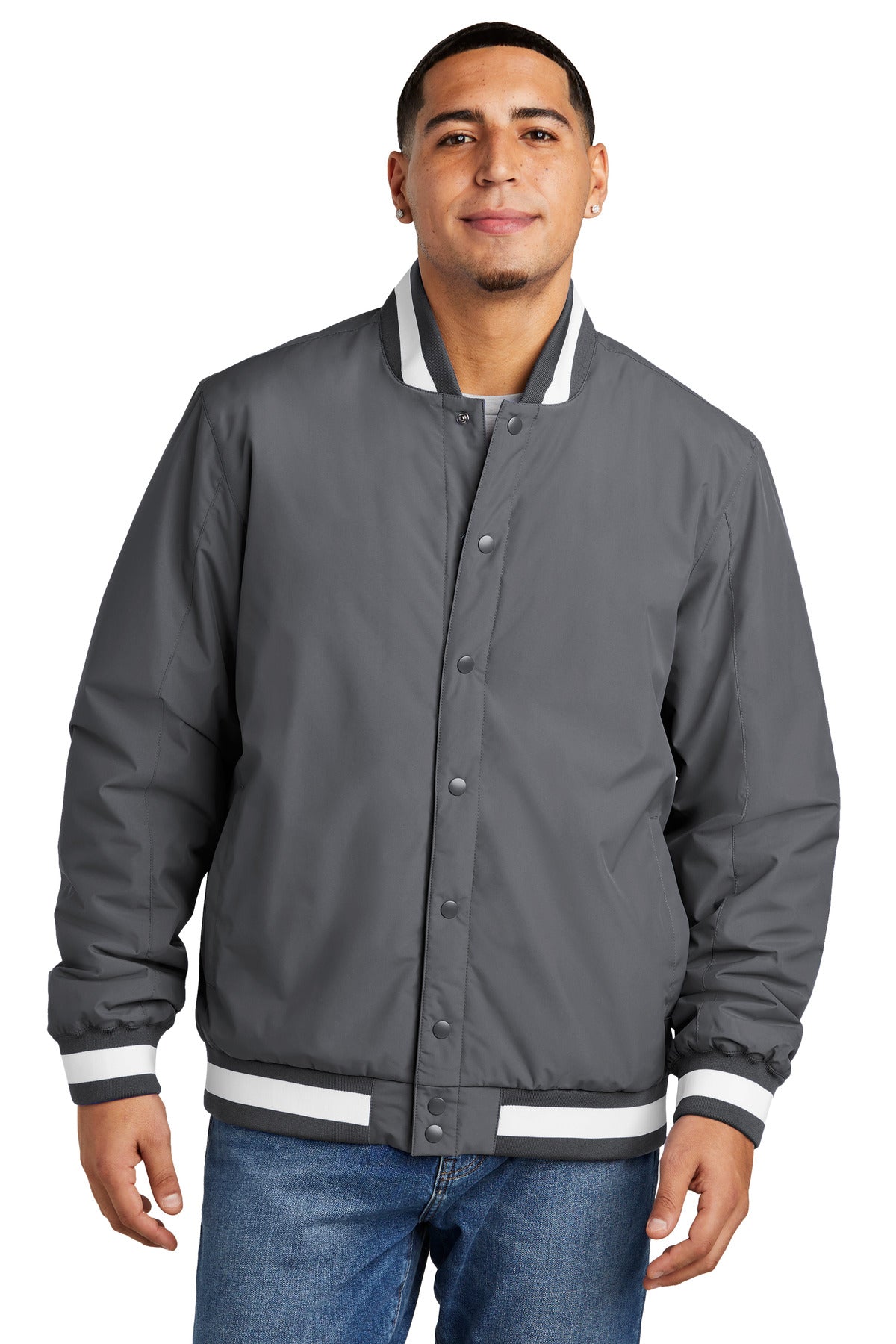 Sport-TekÂ® Insulated Varsity Jacket JST58