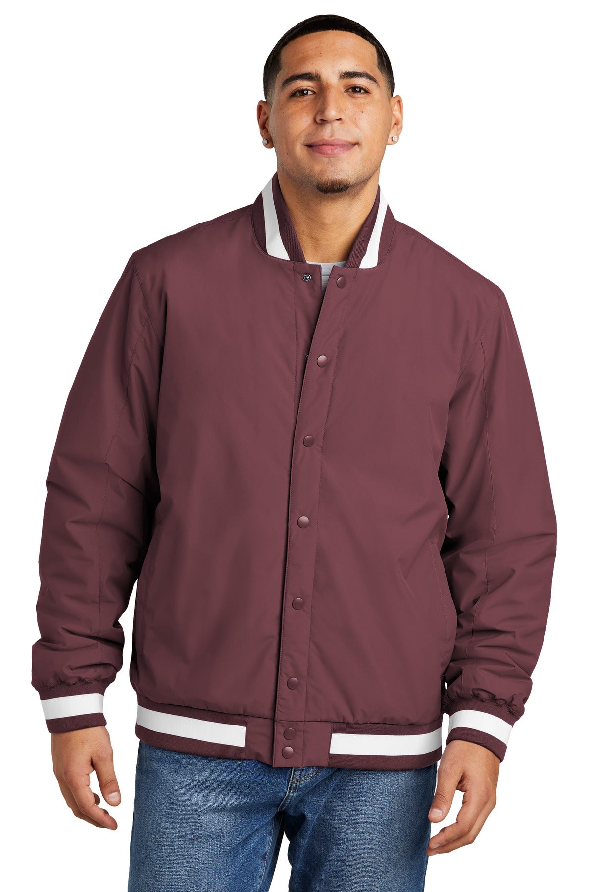 Sport-TekÂ® Insulated Varsity Jacket JST58