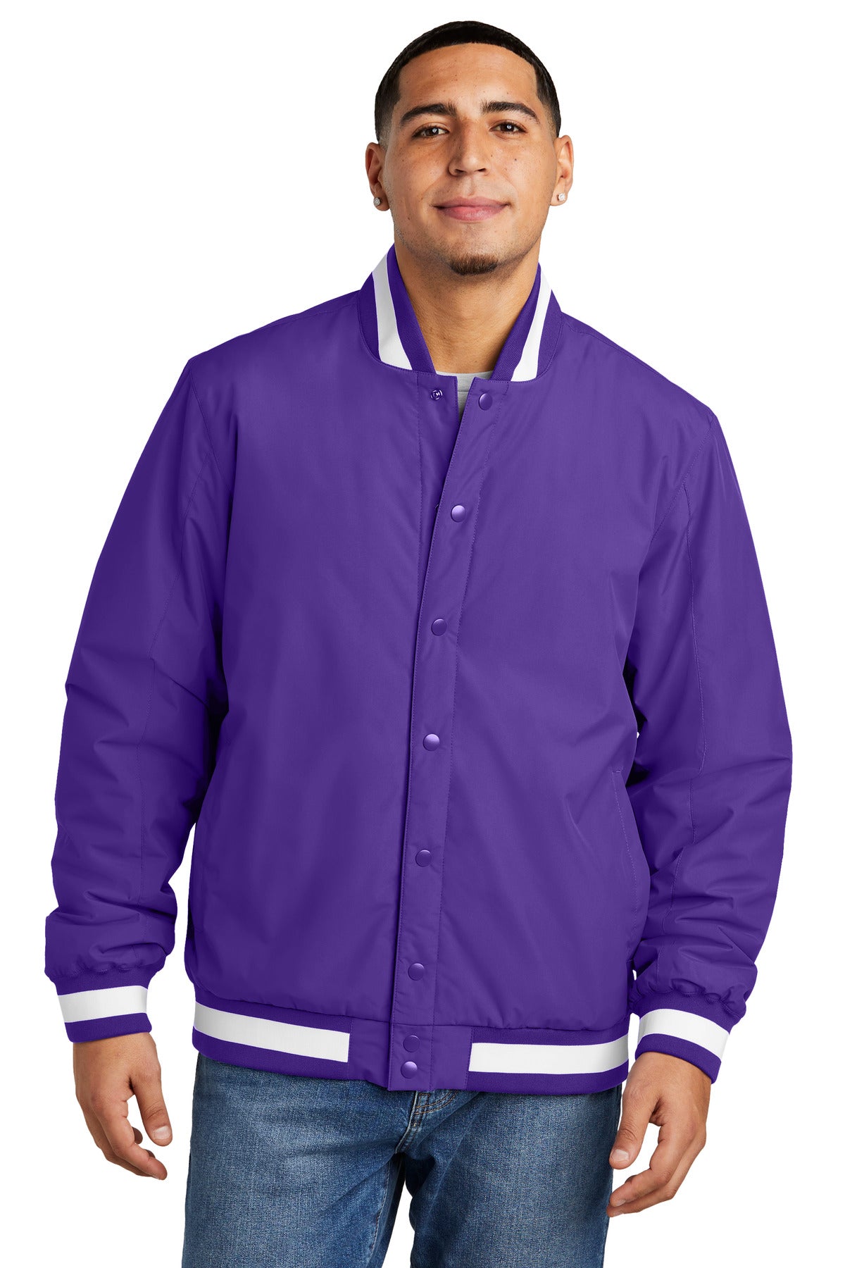 Sport-TekÂ® Insulated Varsity Jacket JST58