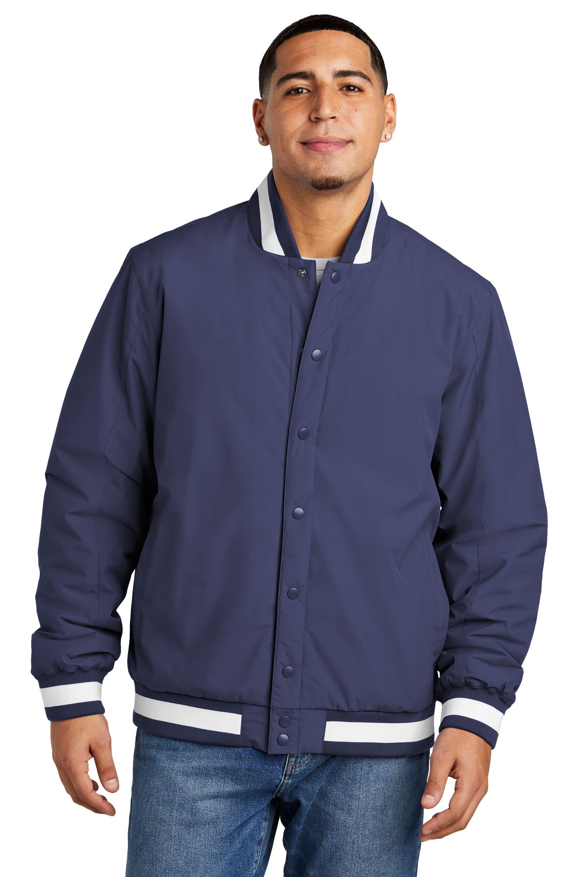 Sport-TekÂ® Insulated Varsity Jacket JST58