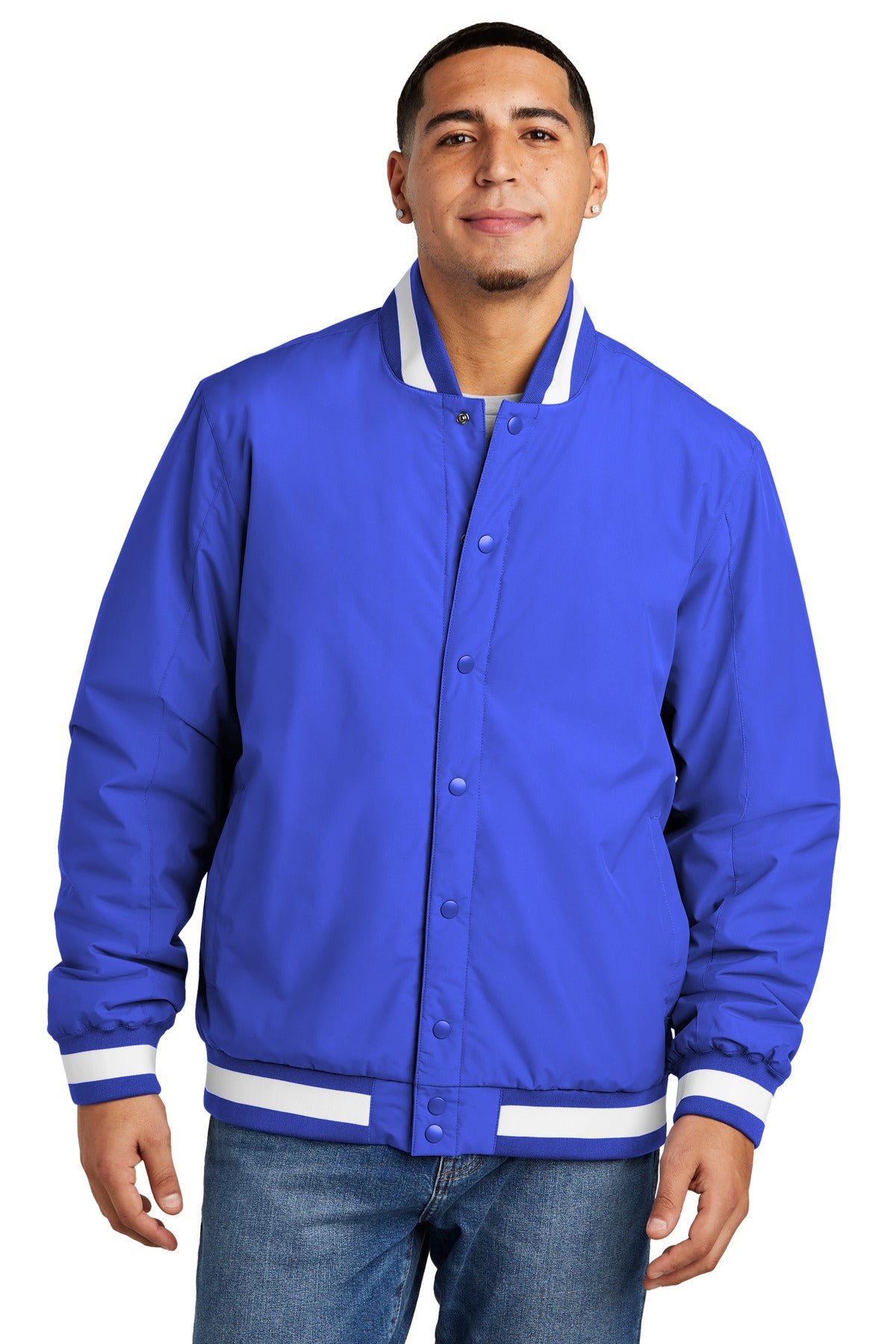 Sport-TekÂ® Insulated Varsity Jacket JST58