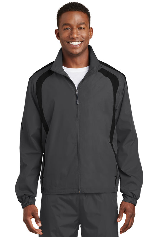 Sport-TekÂ® Colorblock Raglan Jacket. JST60