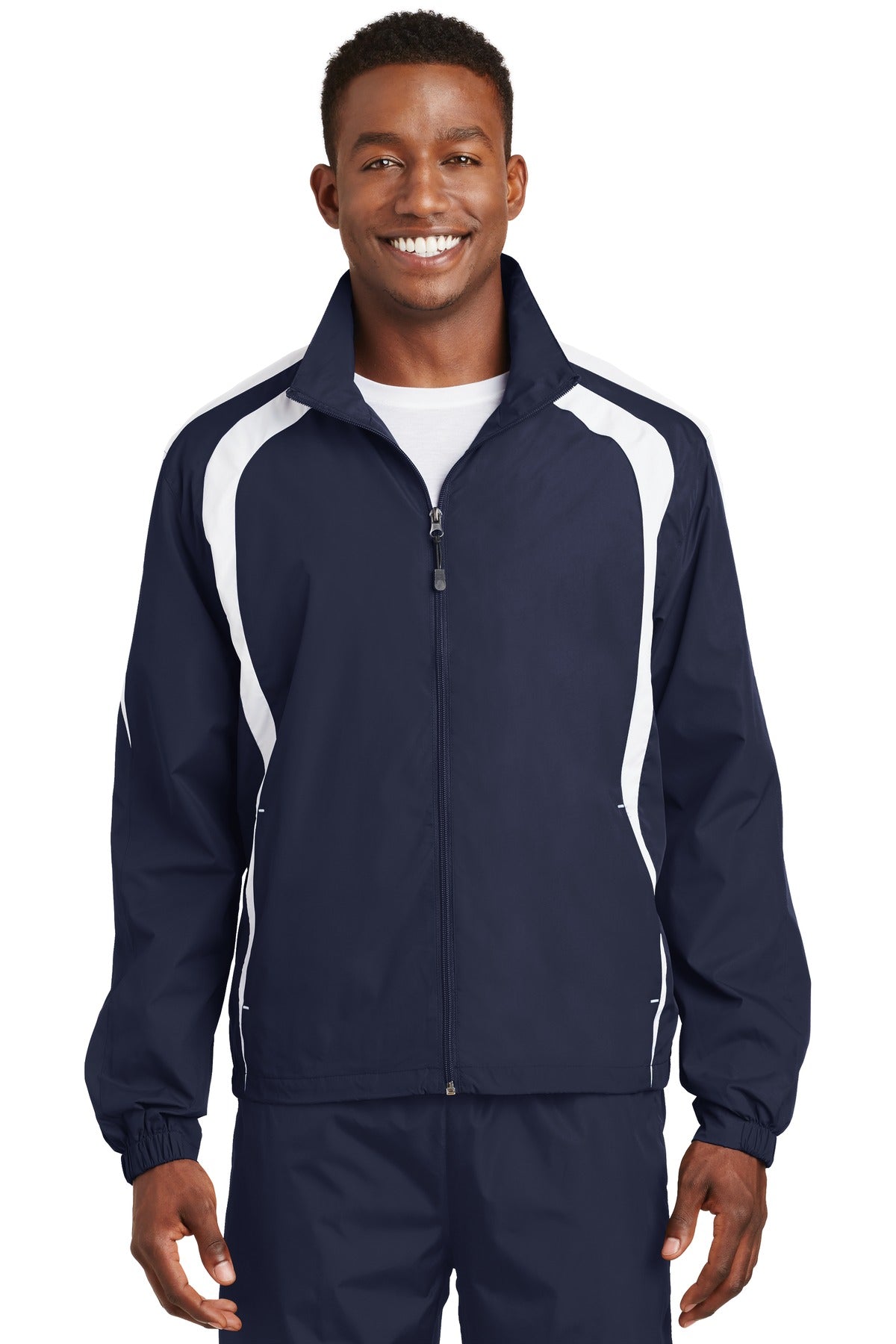 Sport-TekÂ® Colorblock Raglan Jacket. JST60