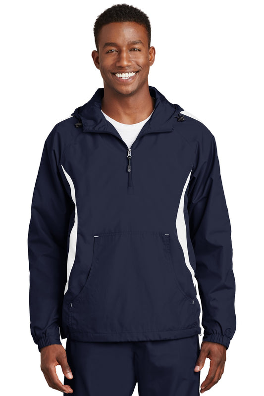 Sport-TekÂ® Colorblock Raglan Anorak. JST63