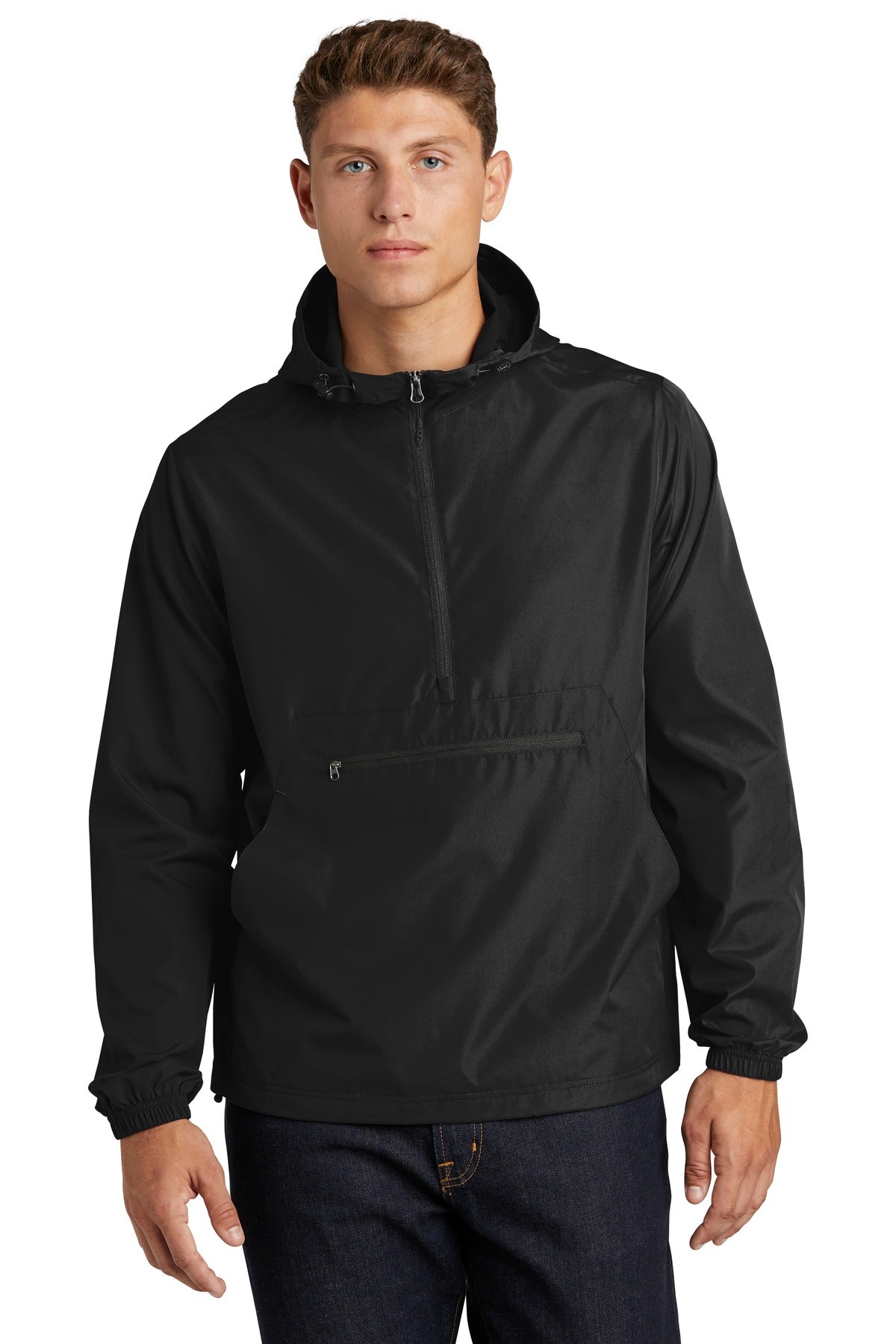 Sport-Tek Â® Packable Anorak. JST66