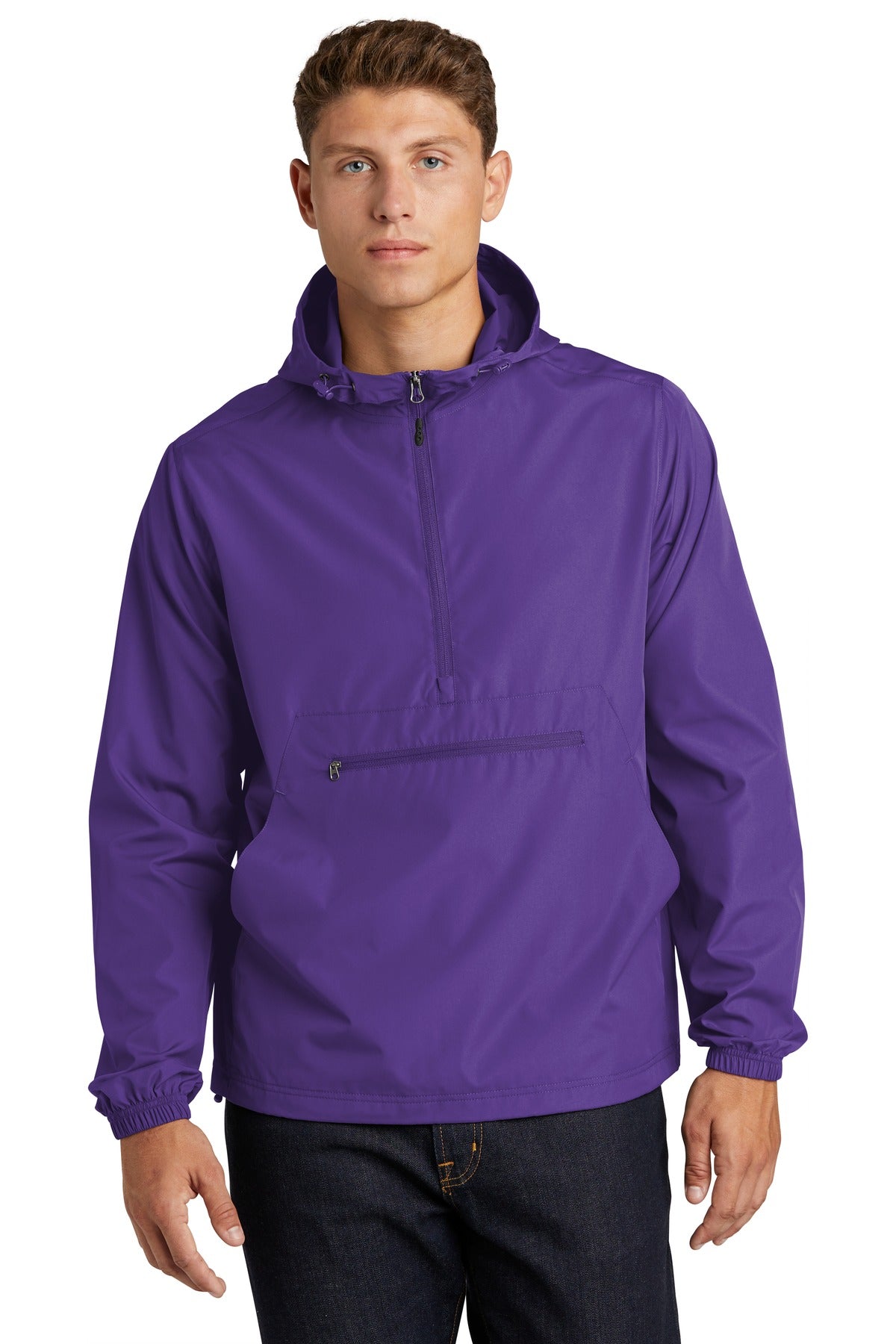 Sport-Tek Â® Packable Anorak. JST66